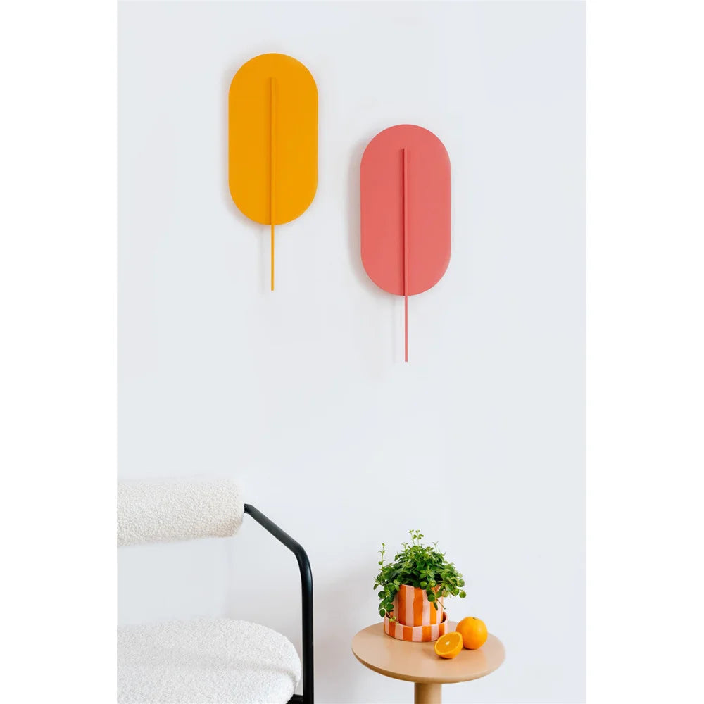 ROKKE rot-orange Wandleuchte