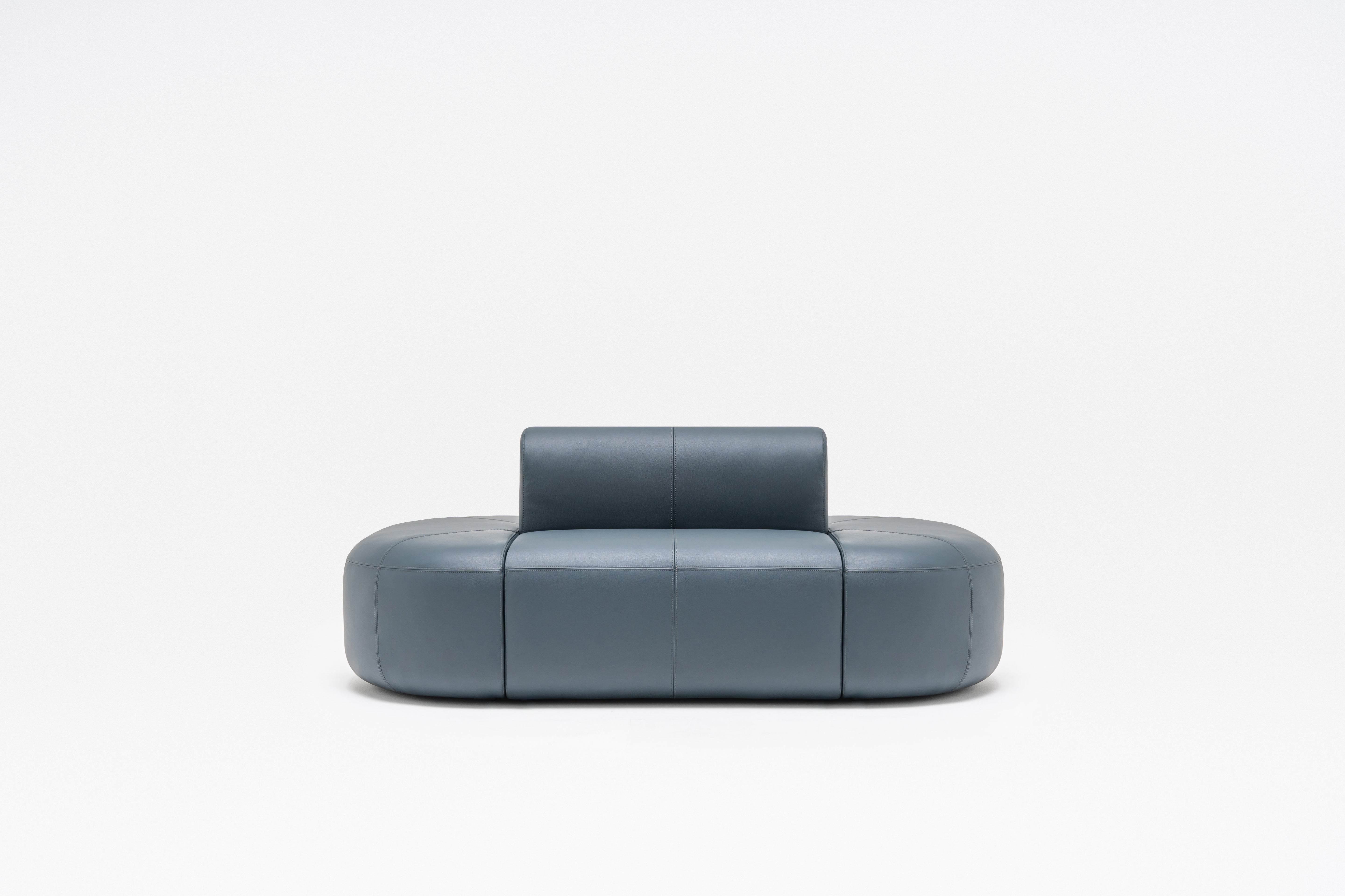 3-Modul-Sofa Doppelpolsterer Artico