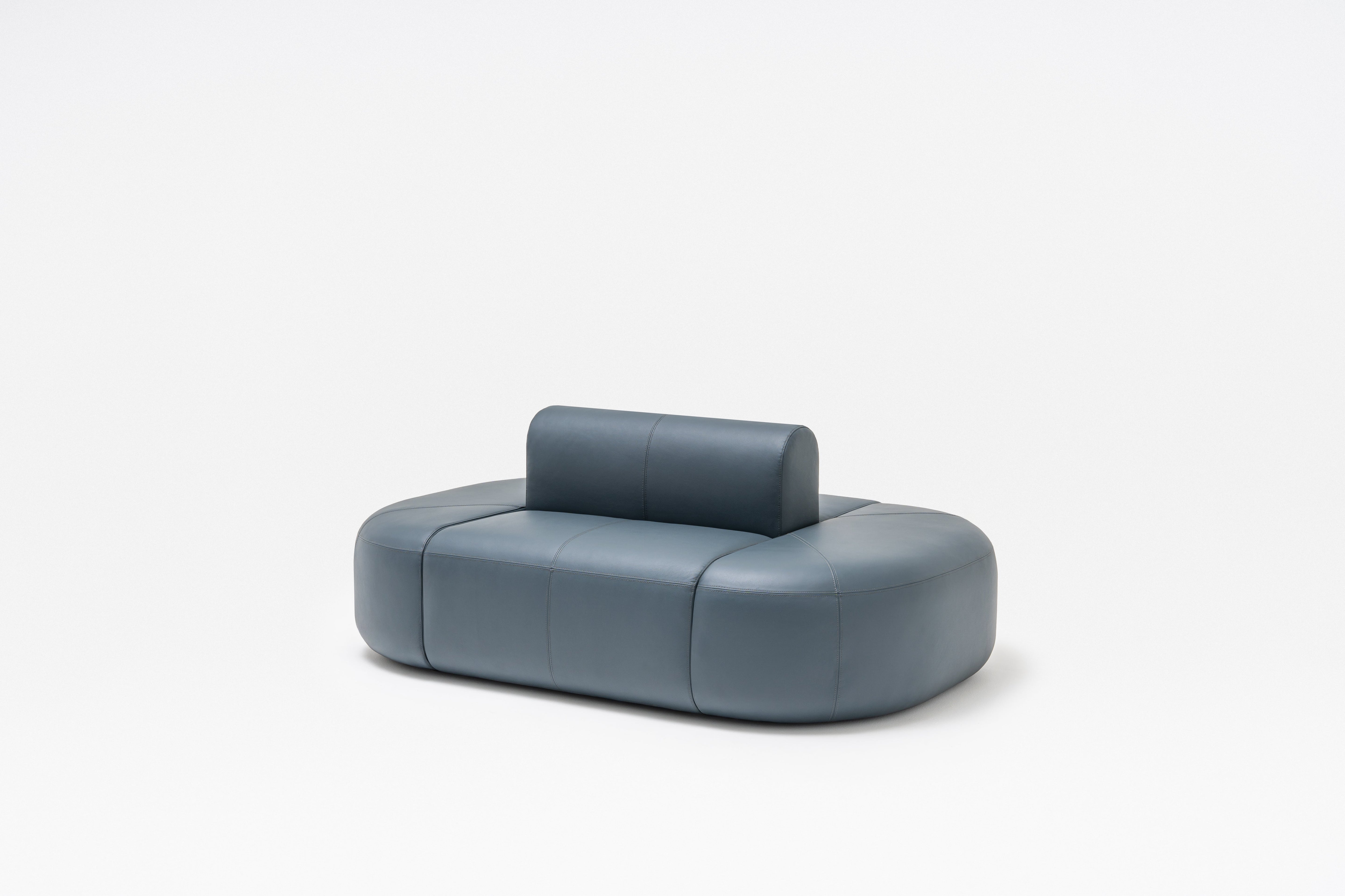 3-Modul-Sofa Doppelpolsterer Artico