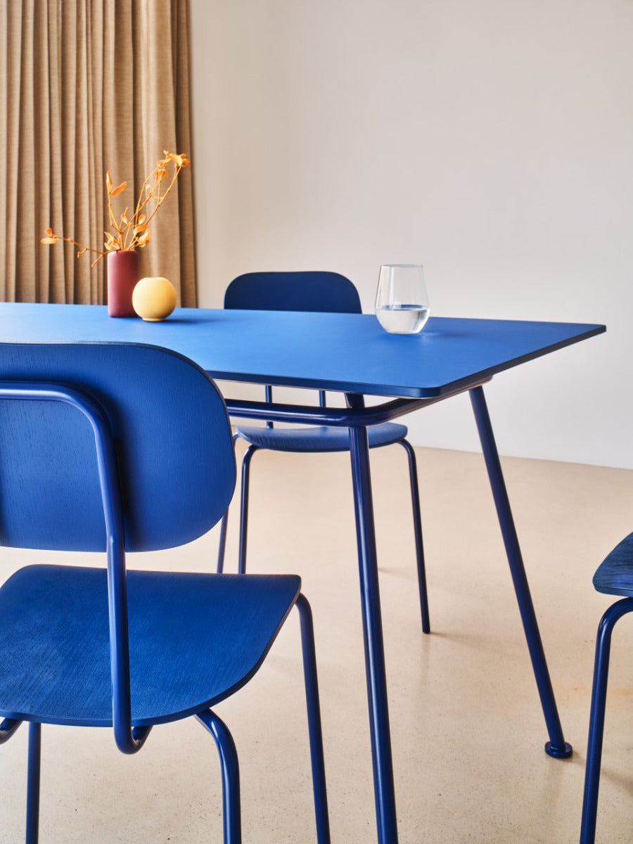 Krzesło NEW SCHOOL żółta podstawa