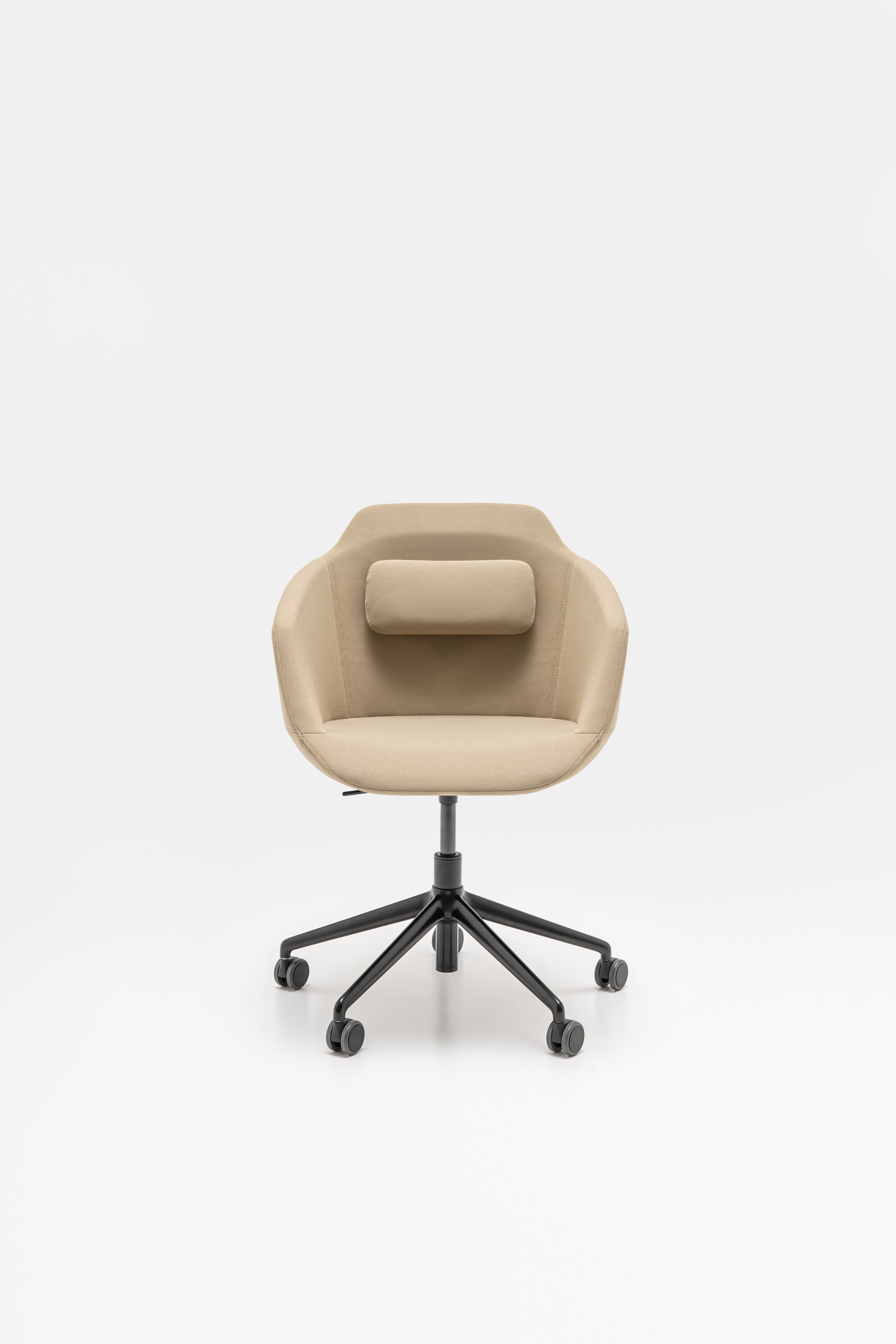 Ultra chair adjustable base with wheels to the soft surface