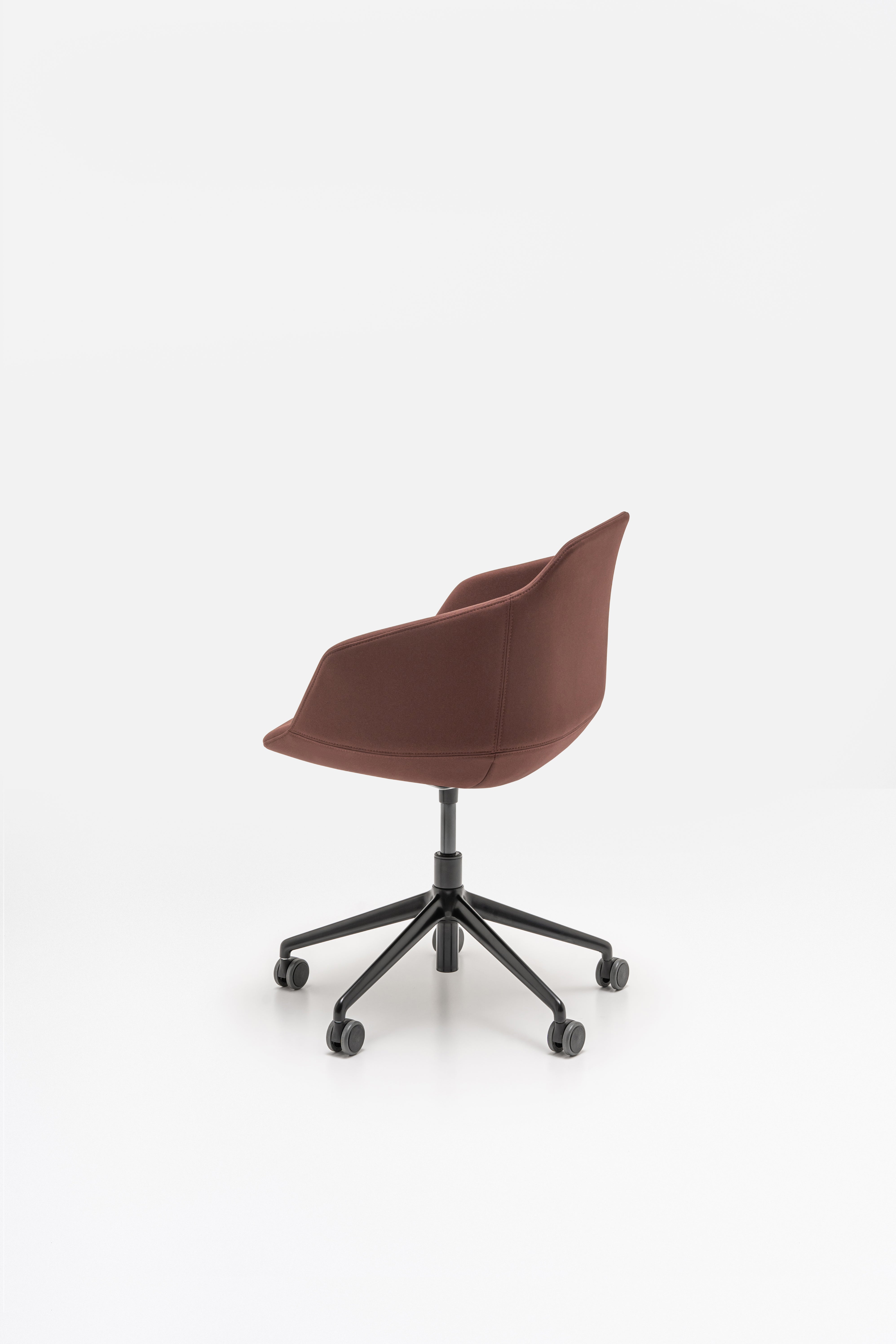 Ultra chair adjustable base with wheels to the soft surface