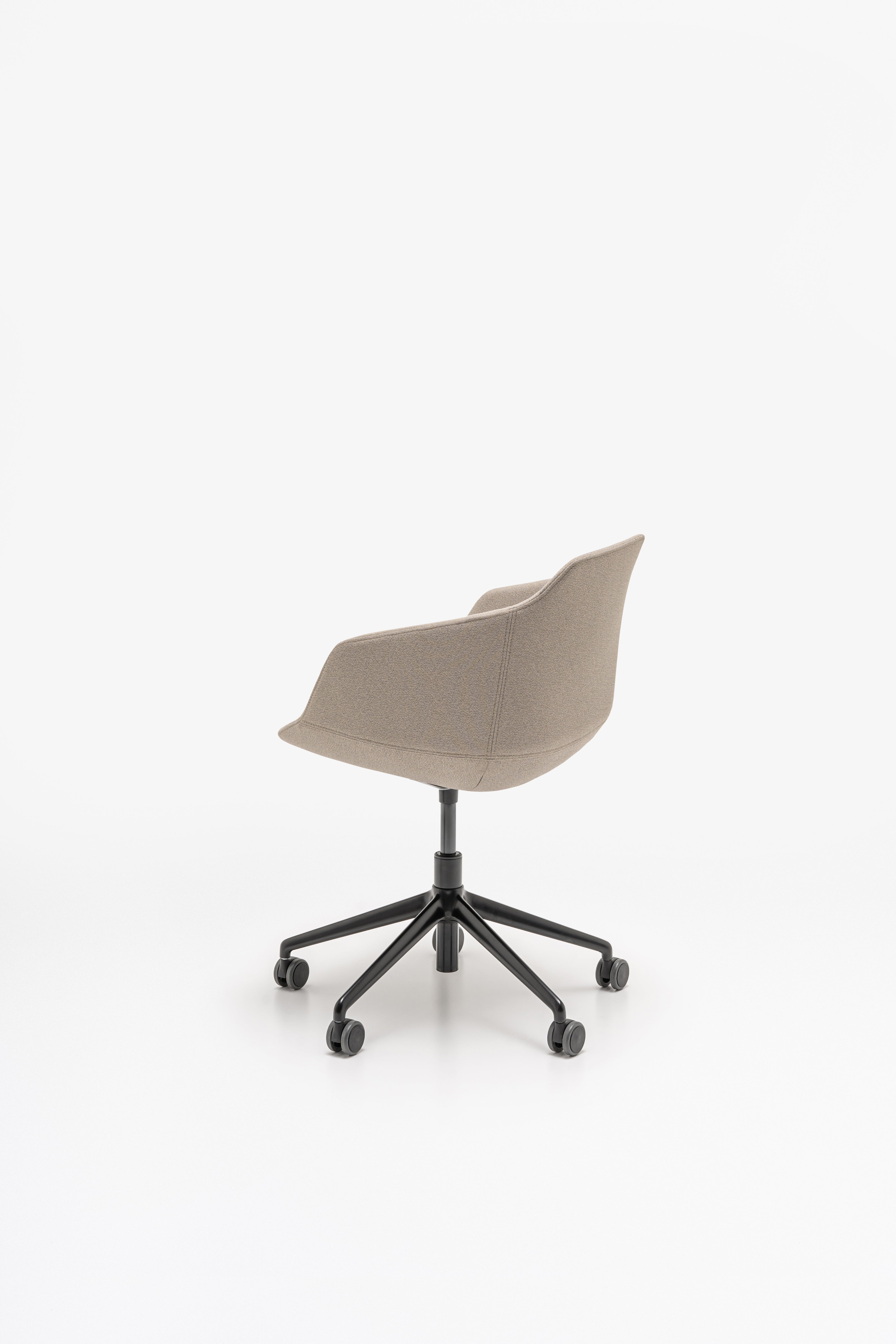 Ultra chair adjustable base with wheels to the soft surface