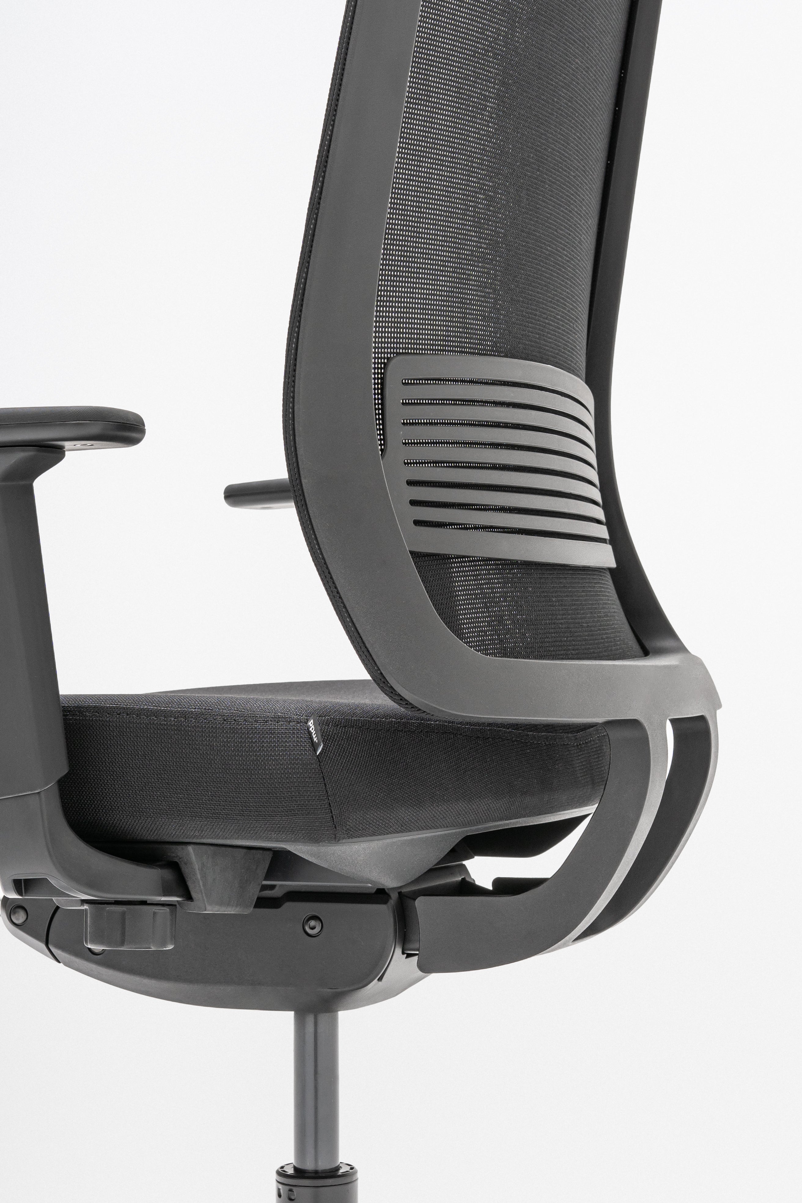 Apex office chair with wheels for a hard surface