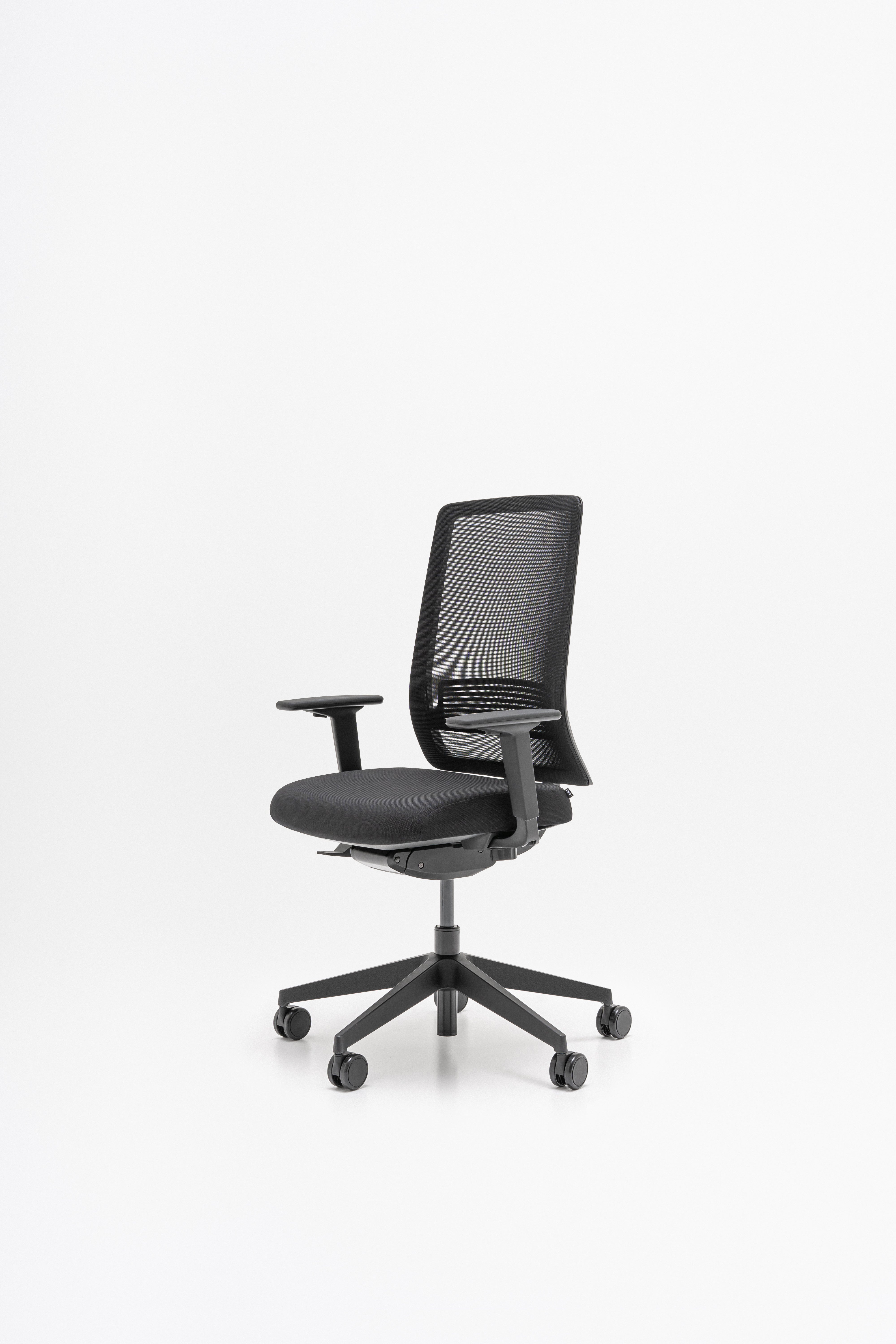 Apex office chair with wheels for a hard surface