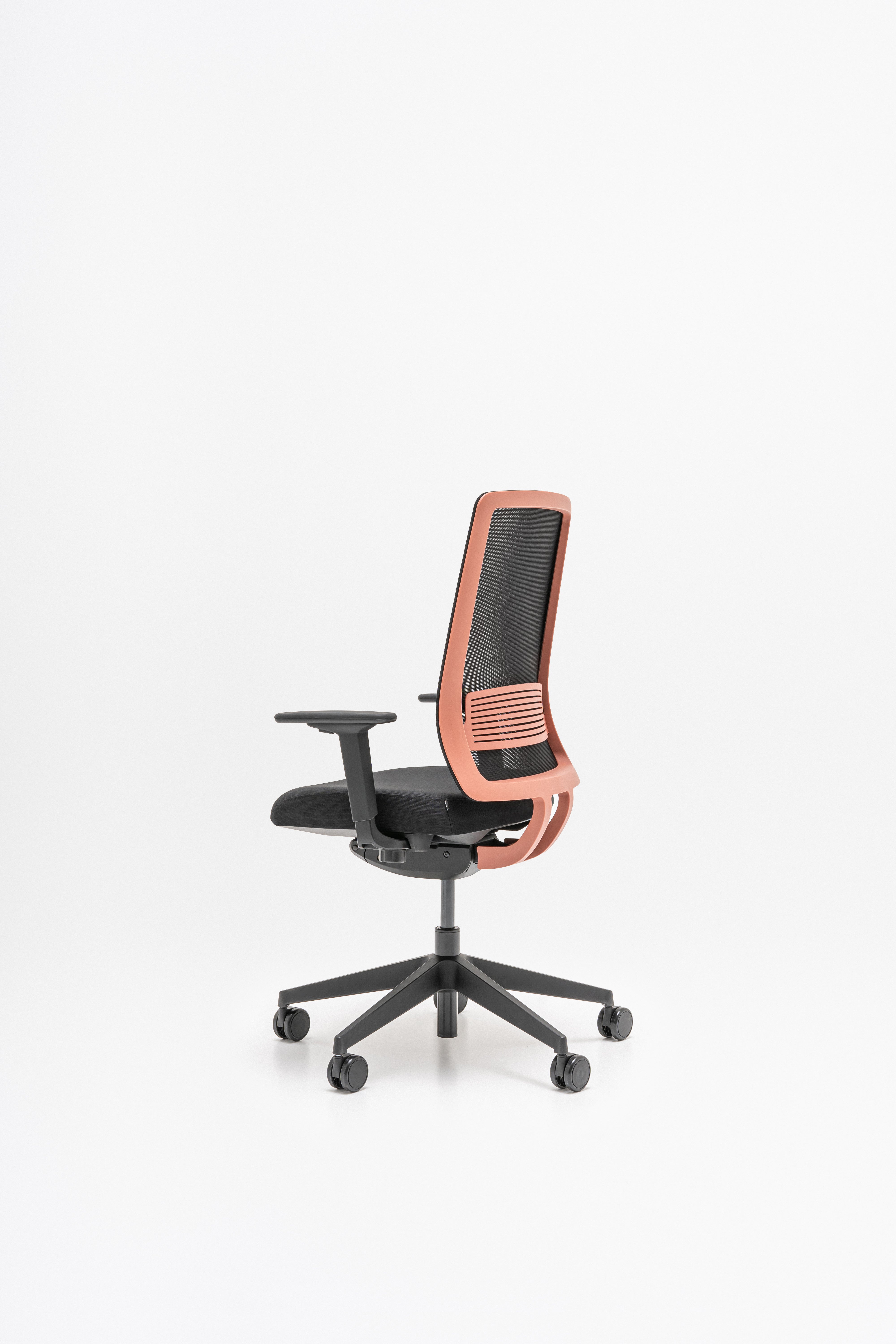 Apex office chair with wheels for a hard surface