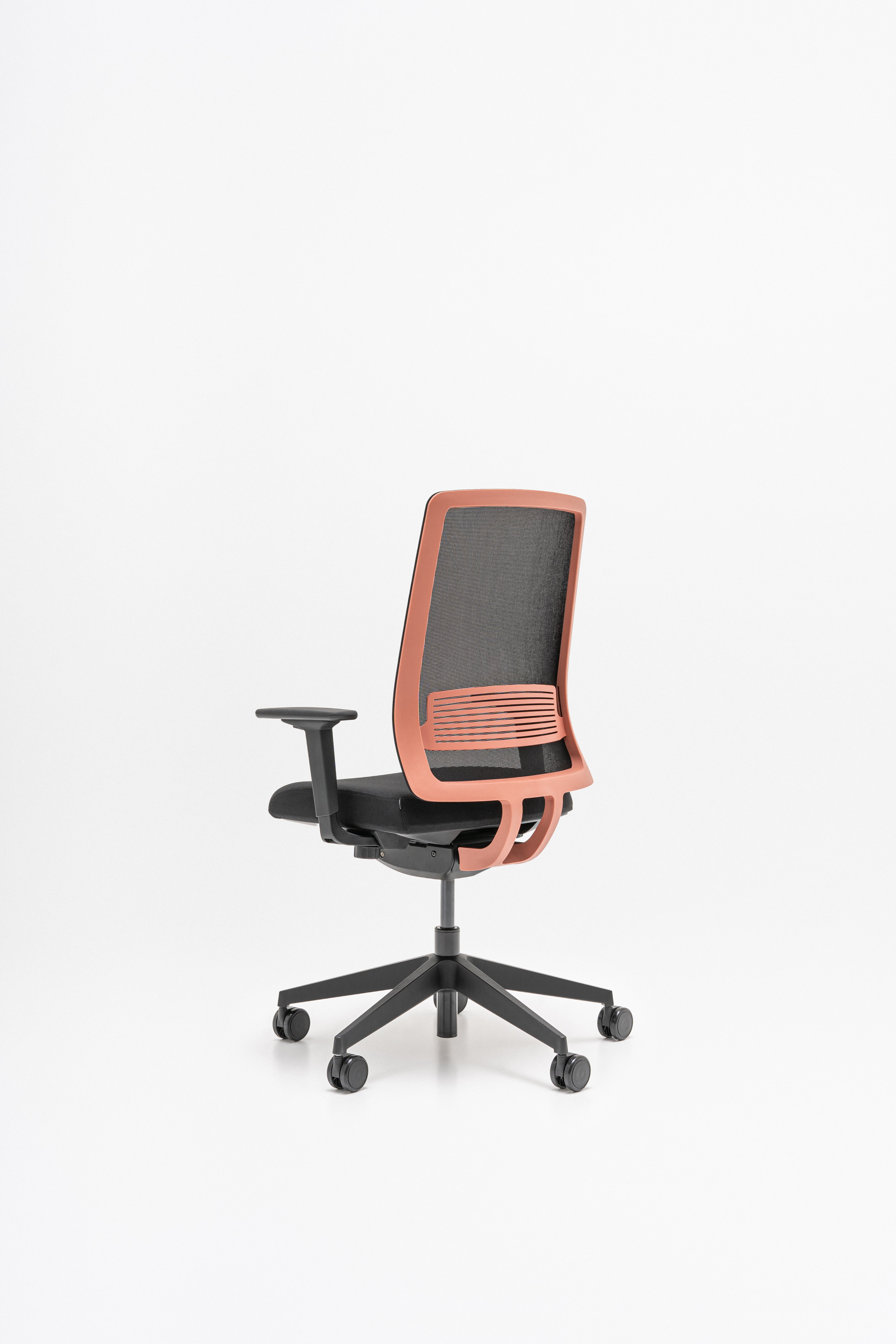 Apex office chair with wheels for a hard surface