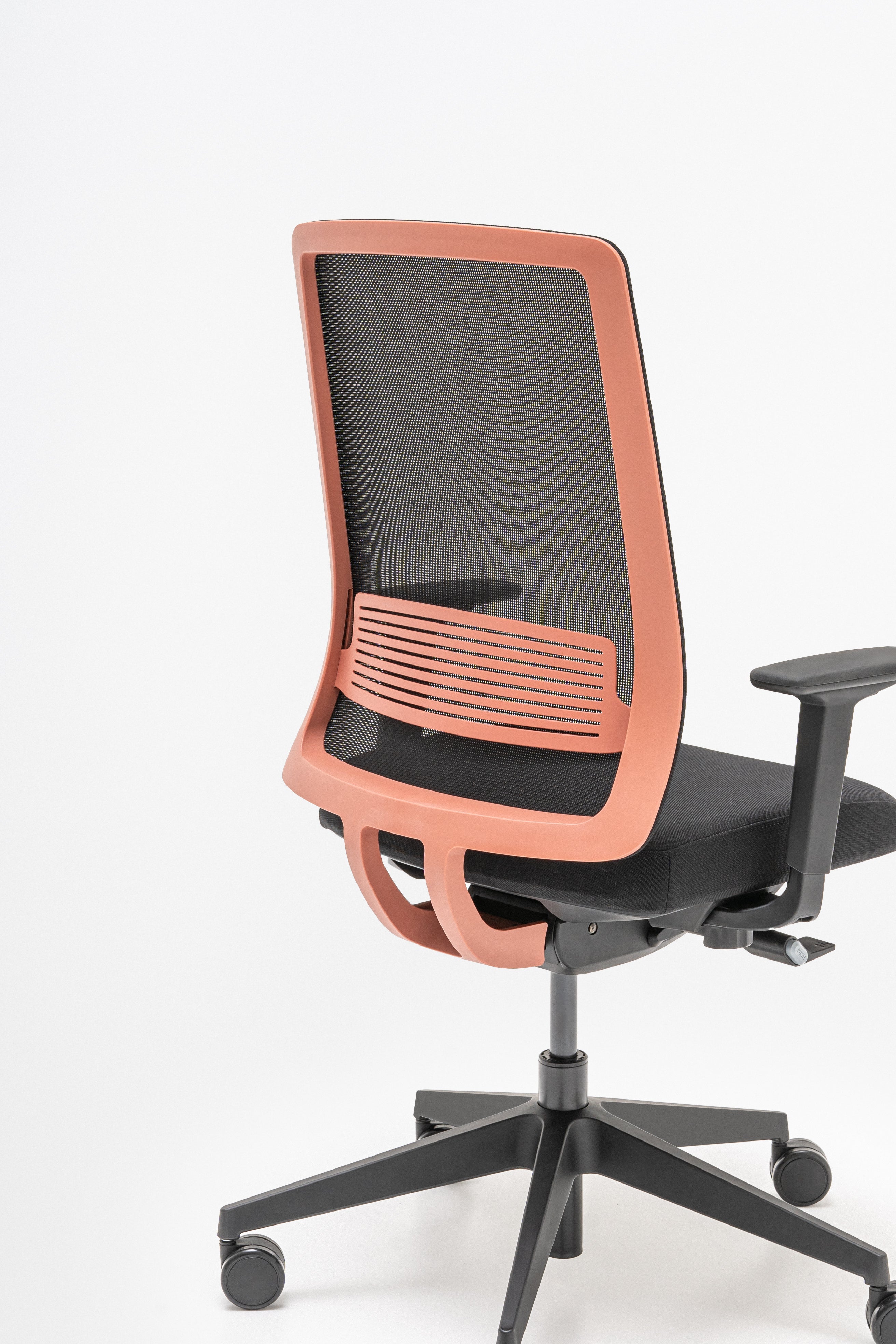 Apex office chair with wheels for a hard surface