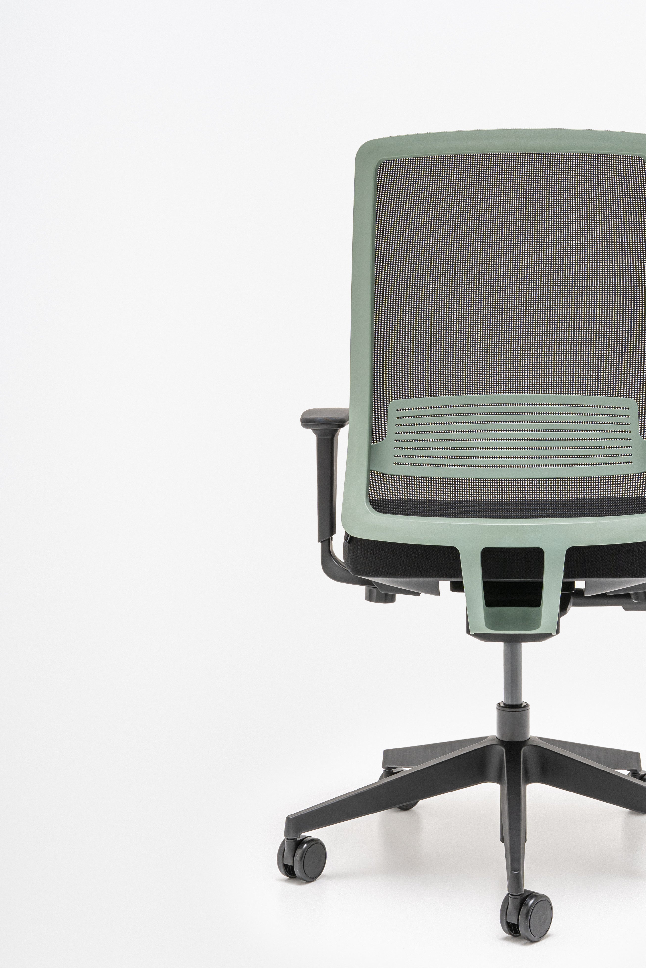 Apex office chair with wheels for a hard surface