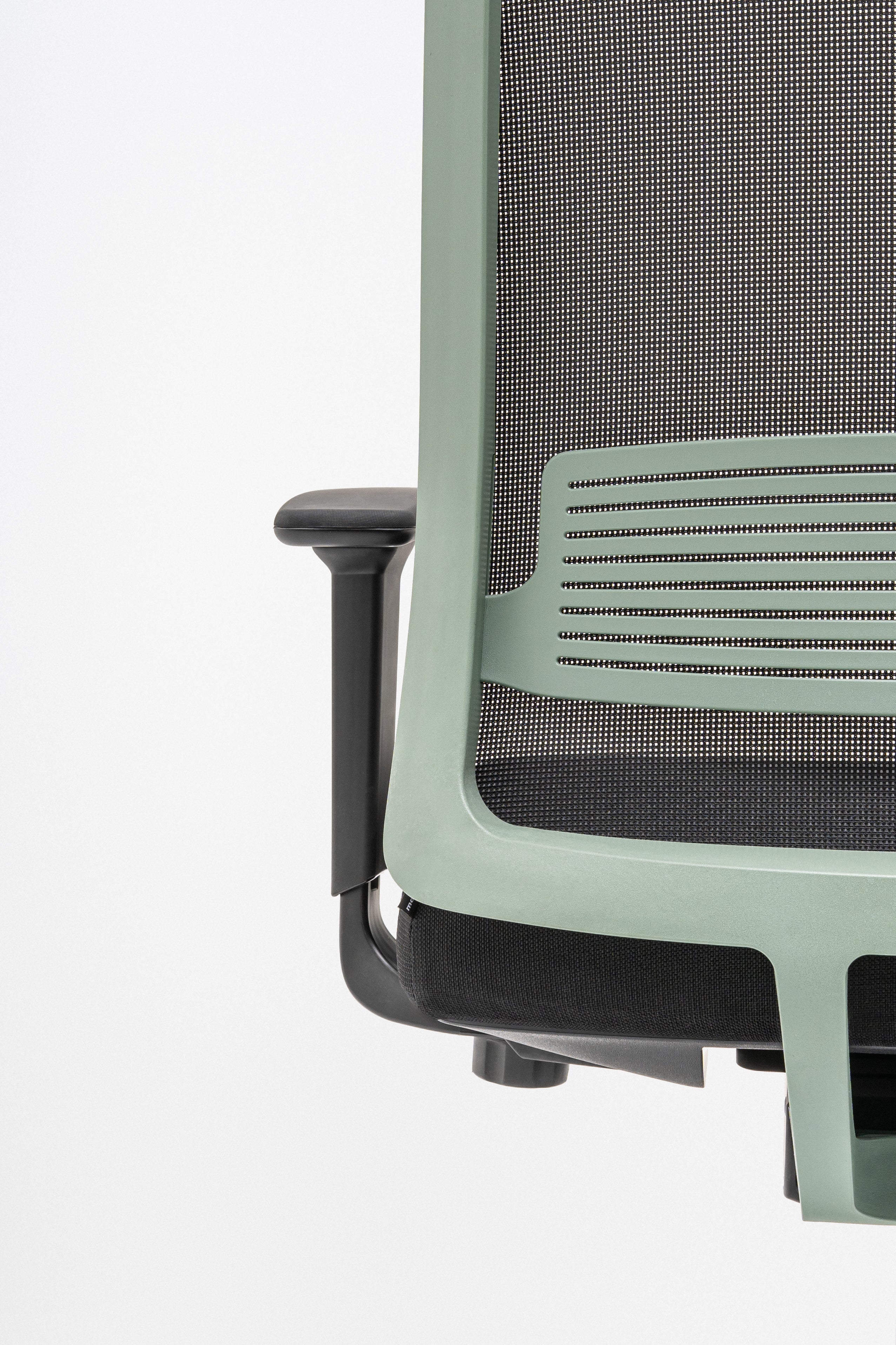 Apex office chair with wheels for a hard surface