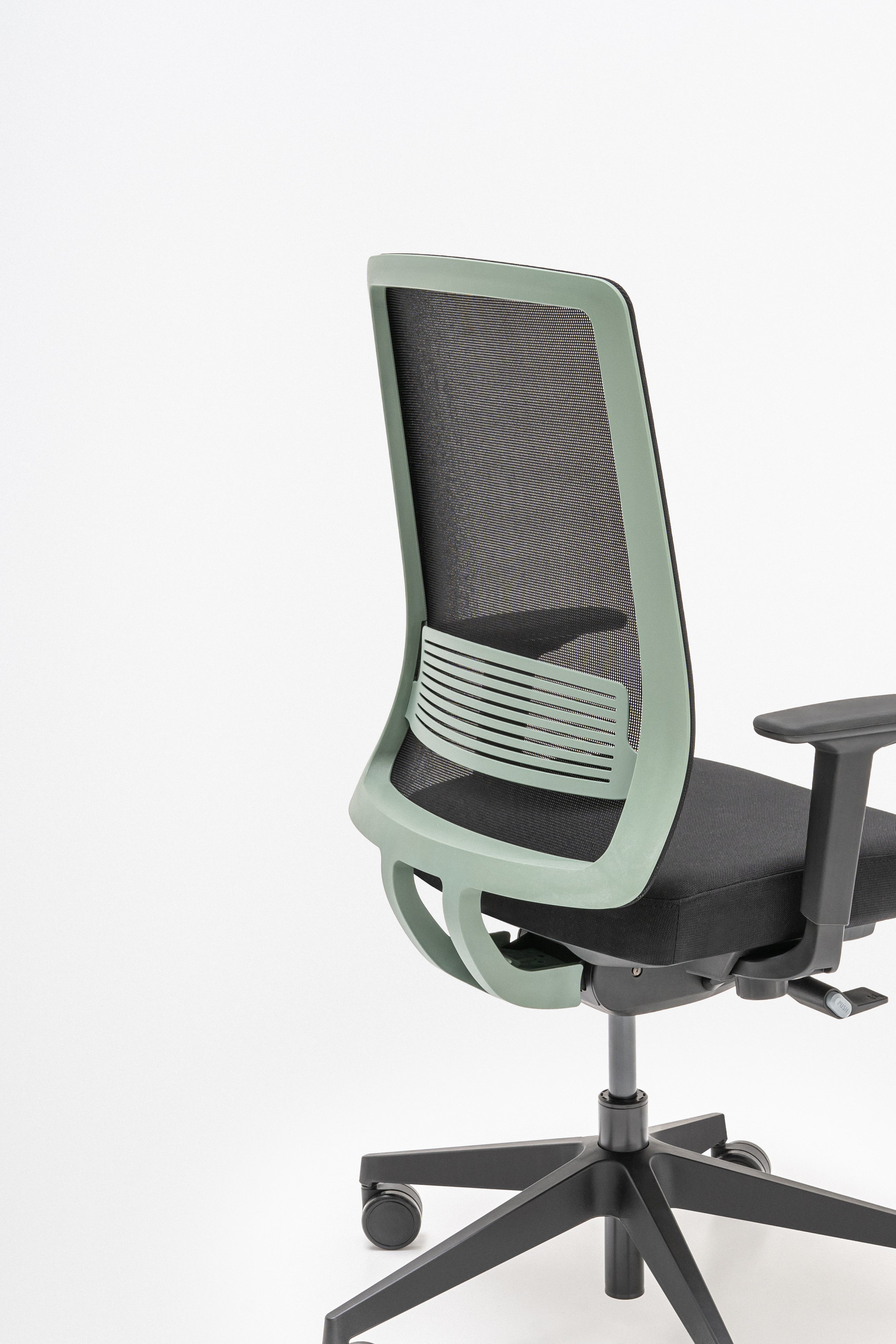 Apex office chair with wheels for a hard surface