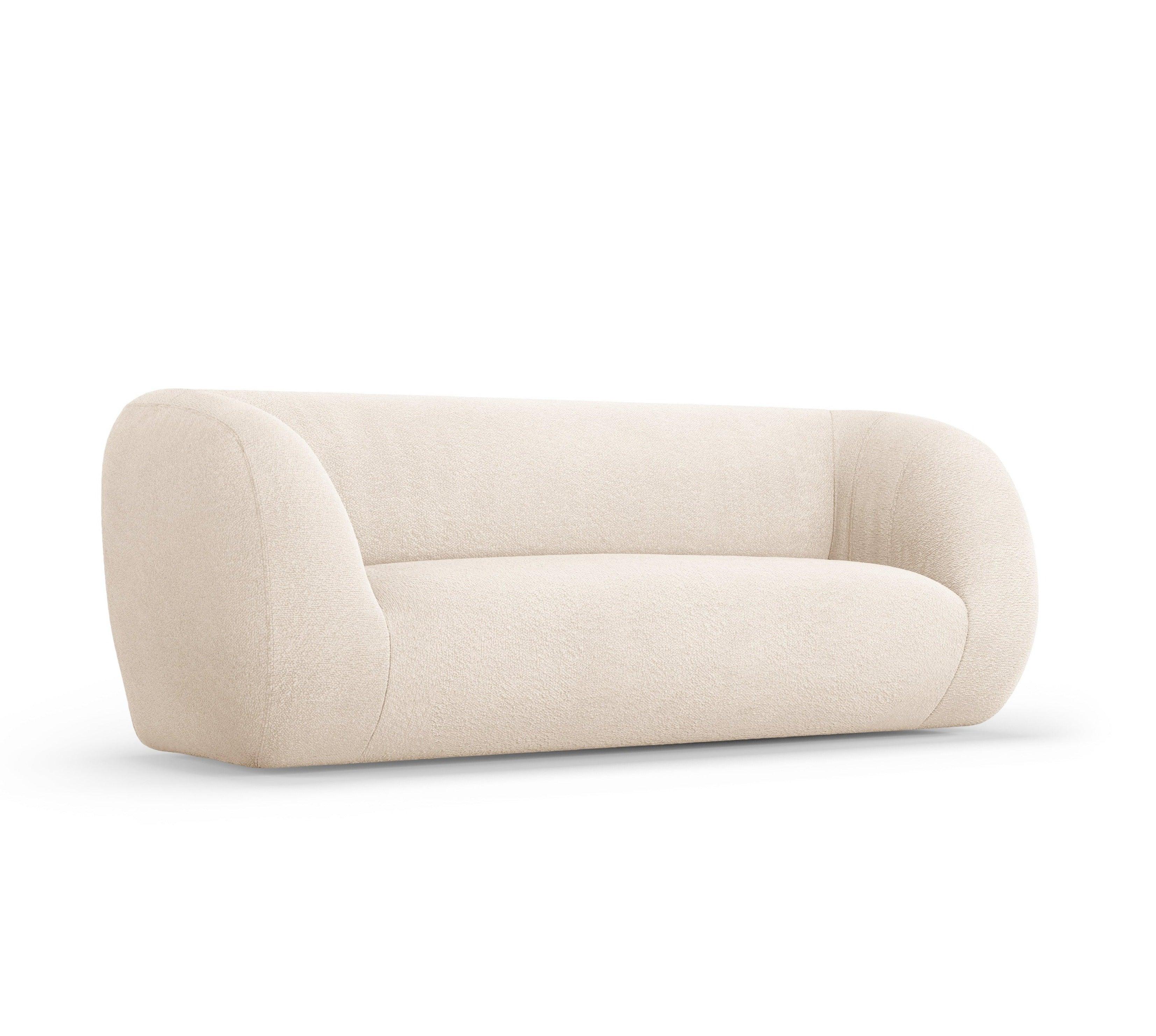 Sofa 2-osobowa ESSEN beżowy boucle Cosmopolitan Design    Eye on Design