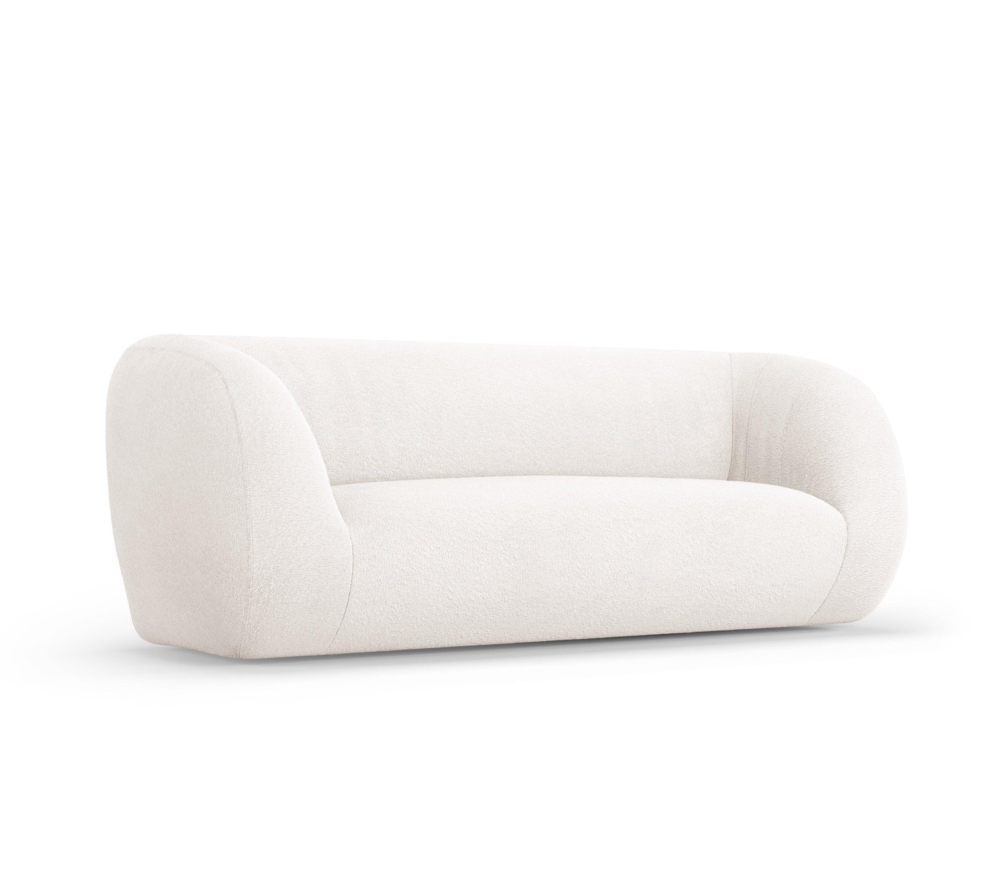 Sofa 2-osobowa ESSEN biały boucle Cosmopolitan Design    Eye on Design
