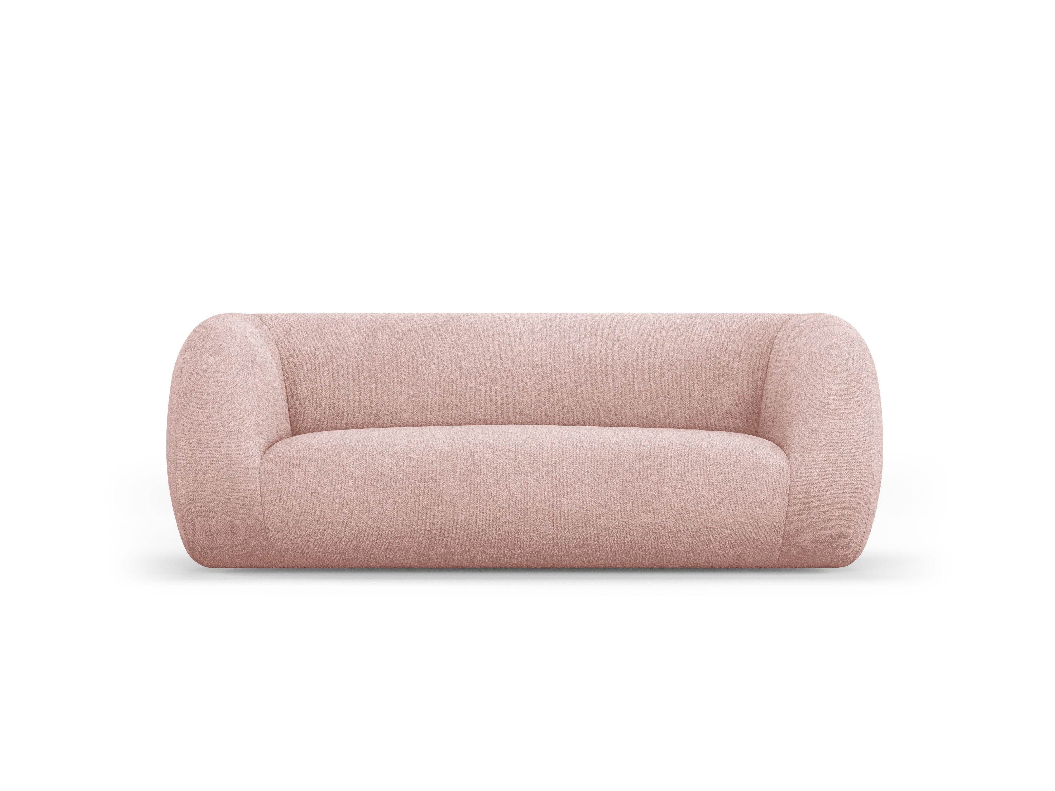 Sofa 2-osobowa ESSEN różowy boucle Cosmopolitan Design    Eye on Design