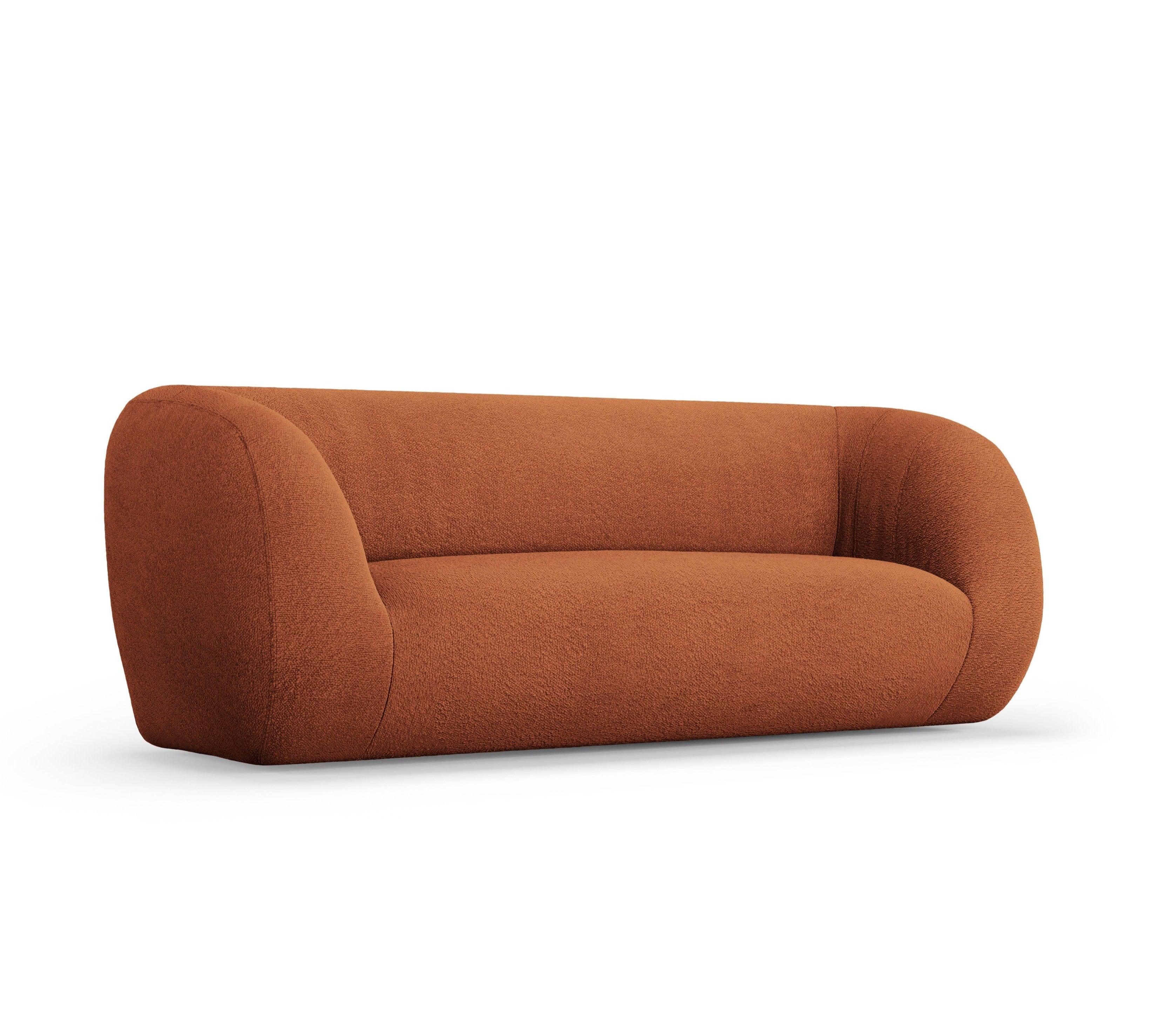 Sofa 2-osobowa ESSEN terracotta boucle Cosmopolitan Design    Eye on Design