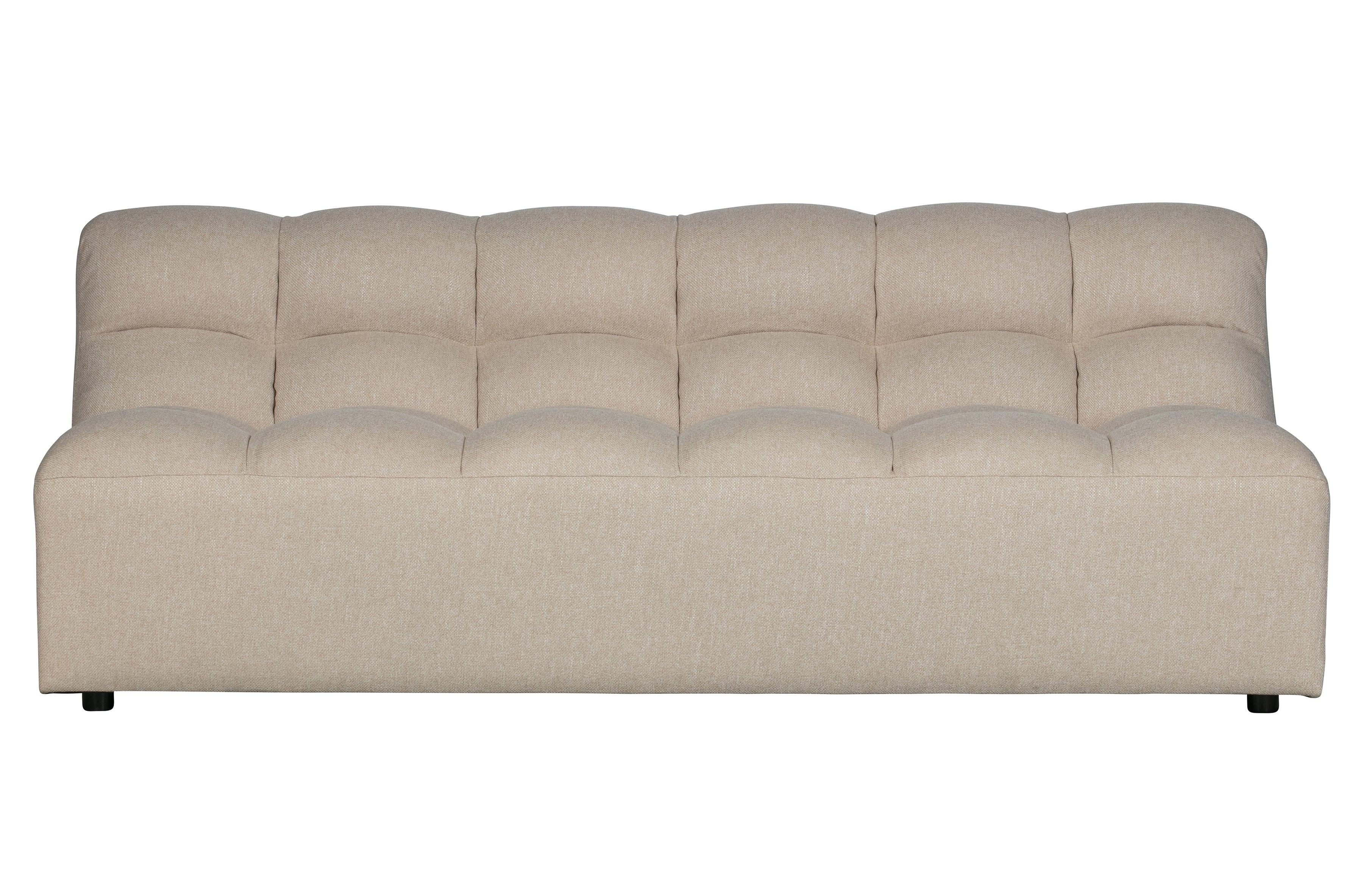 Sofa 2-osobowa PEPPER piaskowy Woood    Eye on Design