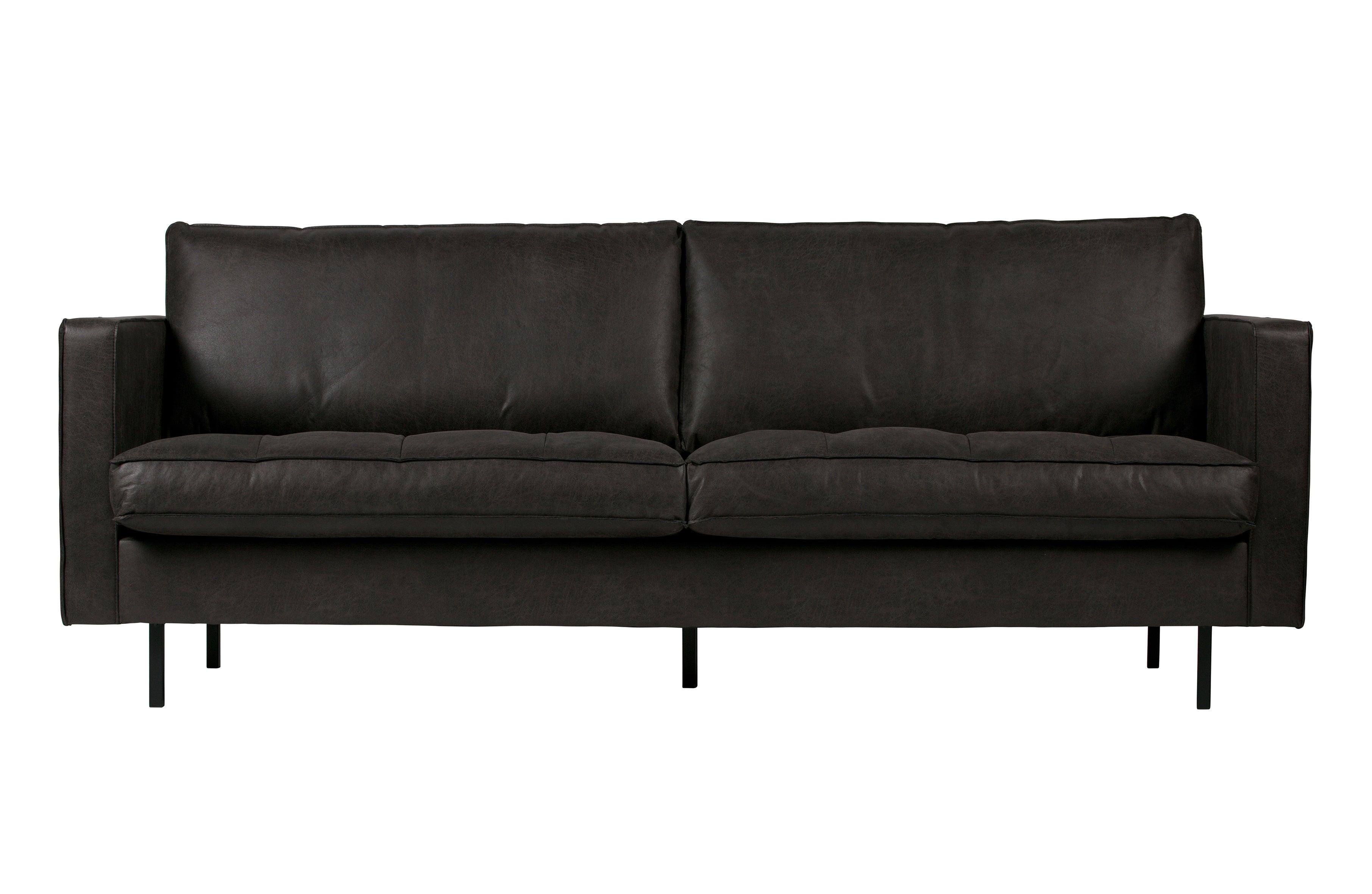 Sofa 2,5-osobowa skórzana RODEO CLASSIC czarny Be Pure    Eye on Design