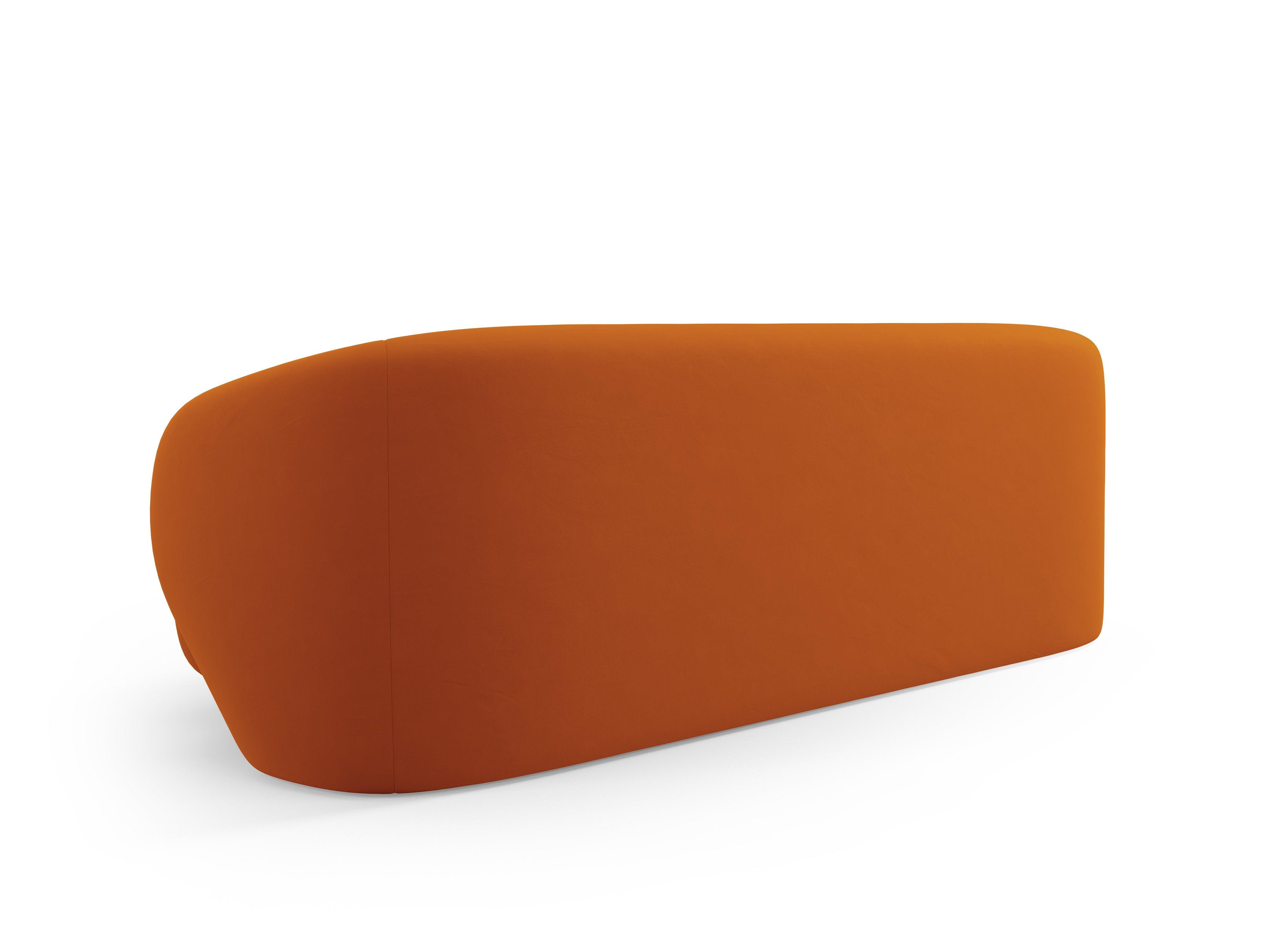 Sofa 3-osobowa aksamitna CAMDEN terracotta Cosmopolitan Design    Eye on Design