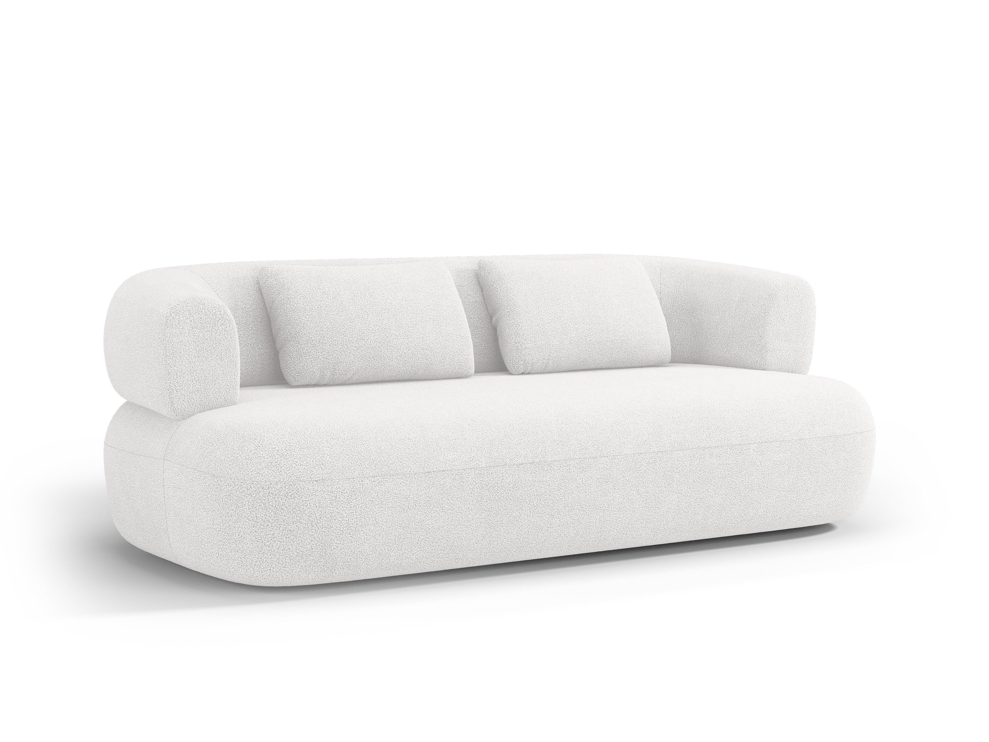 Sofa 3-osobowa ALDRIN biały boucle Windsor & Co    Eye on Design