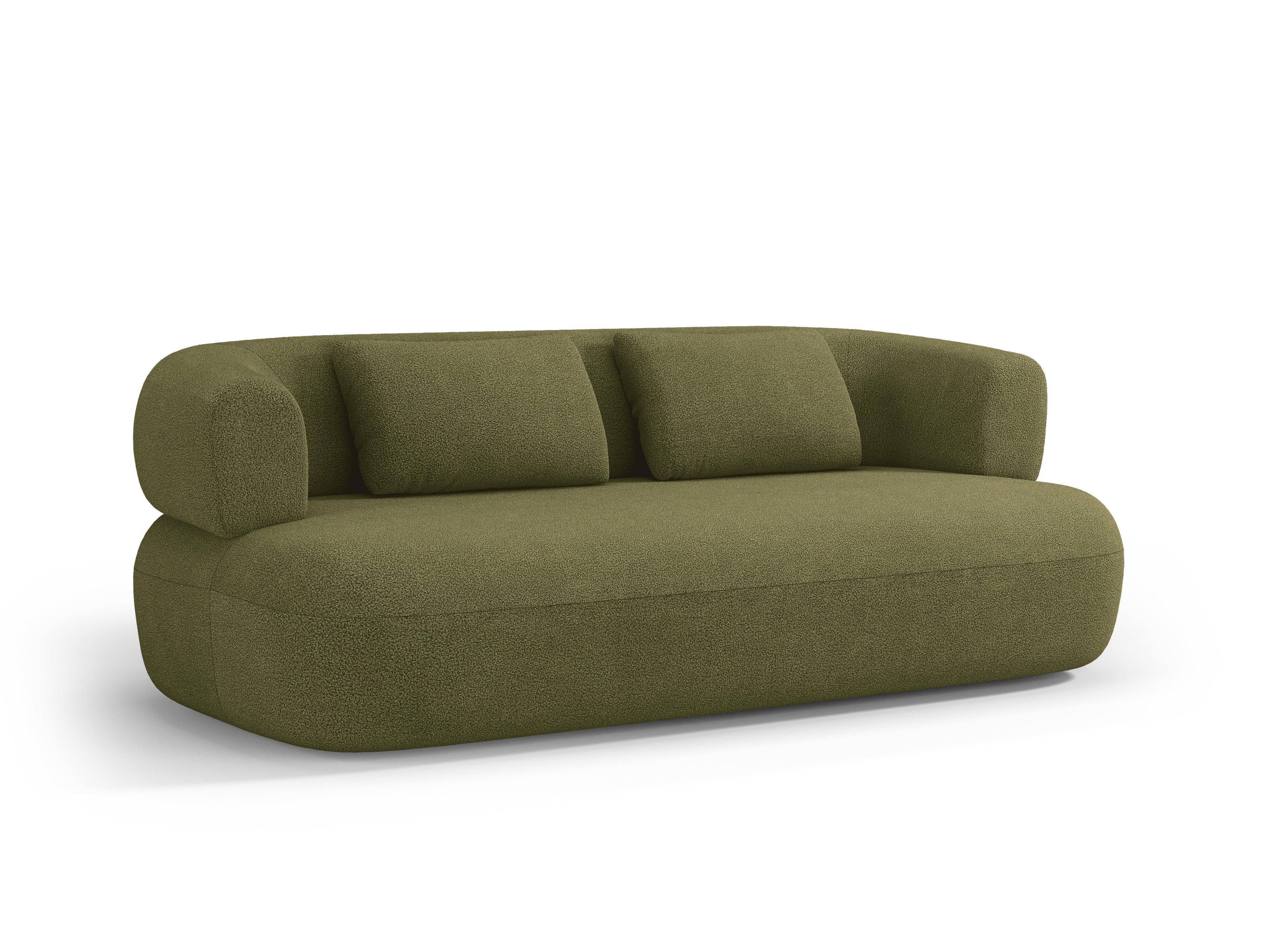 Sofa 3-osobowa ALDRIN zielony boucle Windsor & Co    Eye on Design