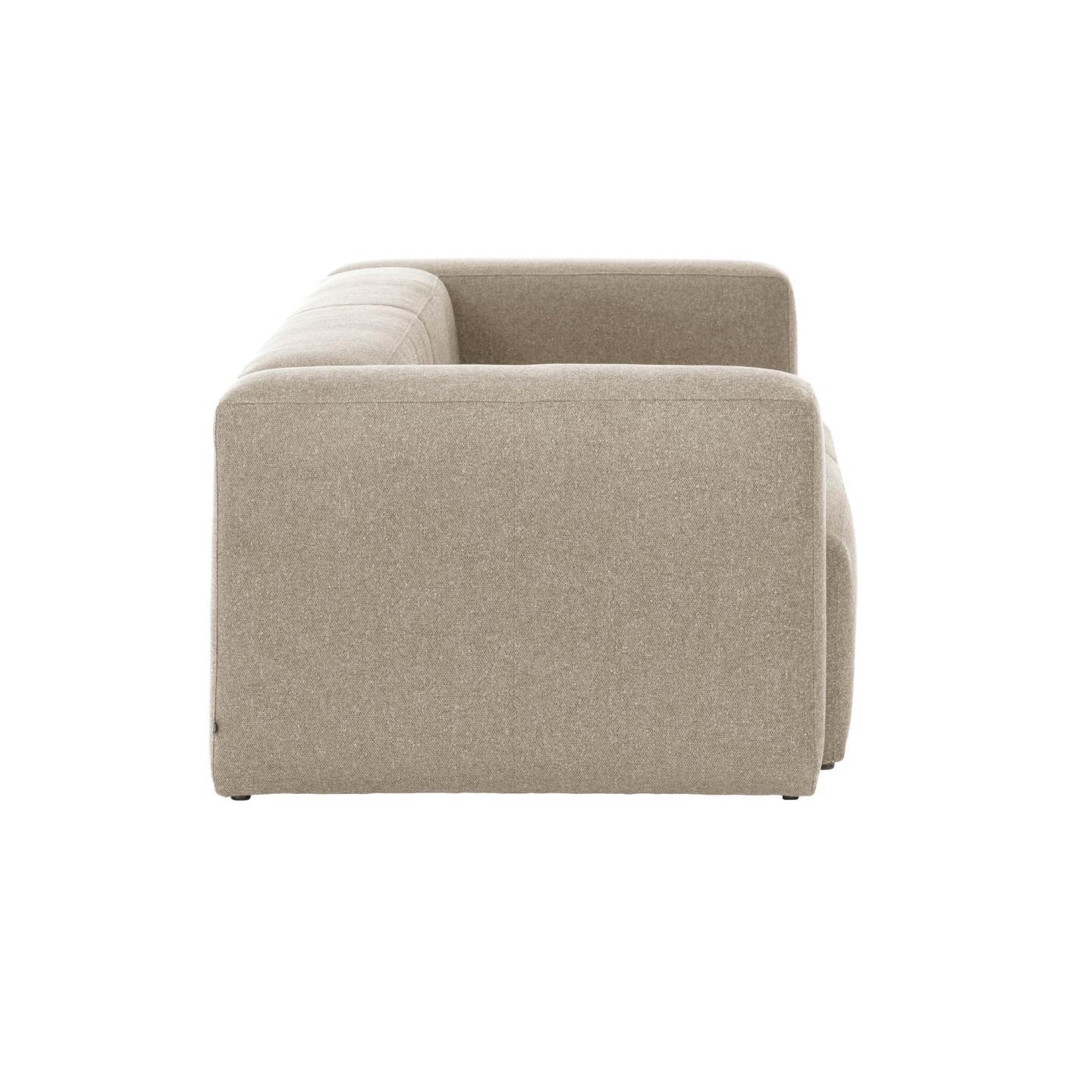 Sofa 3-osobowa BLOK beżowy szenil La Forma    Eye on Design