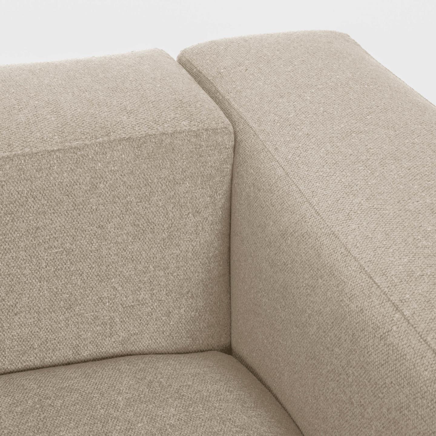 Sofa 3-osobowa BLOK beżowy szenil La Forma    Eye on Design