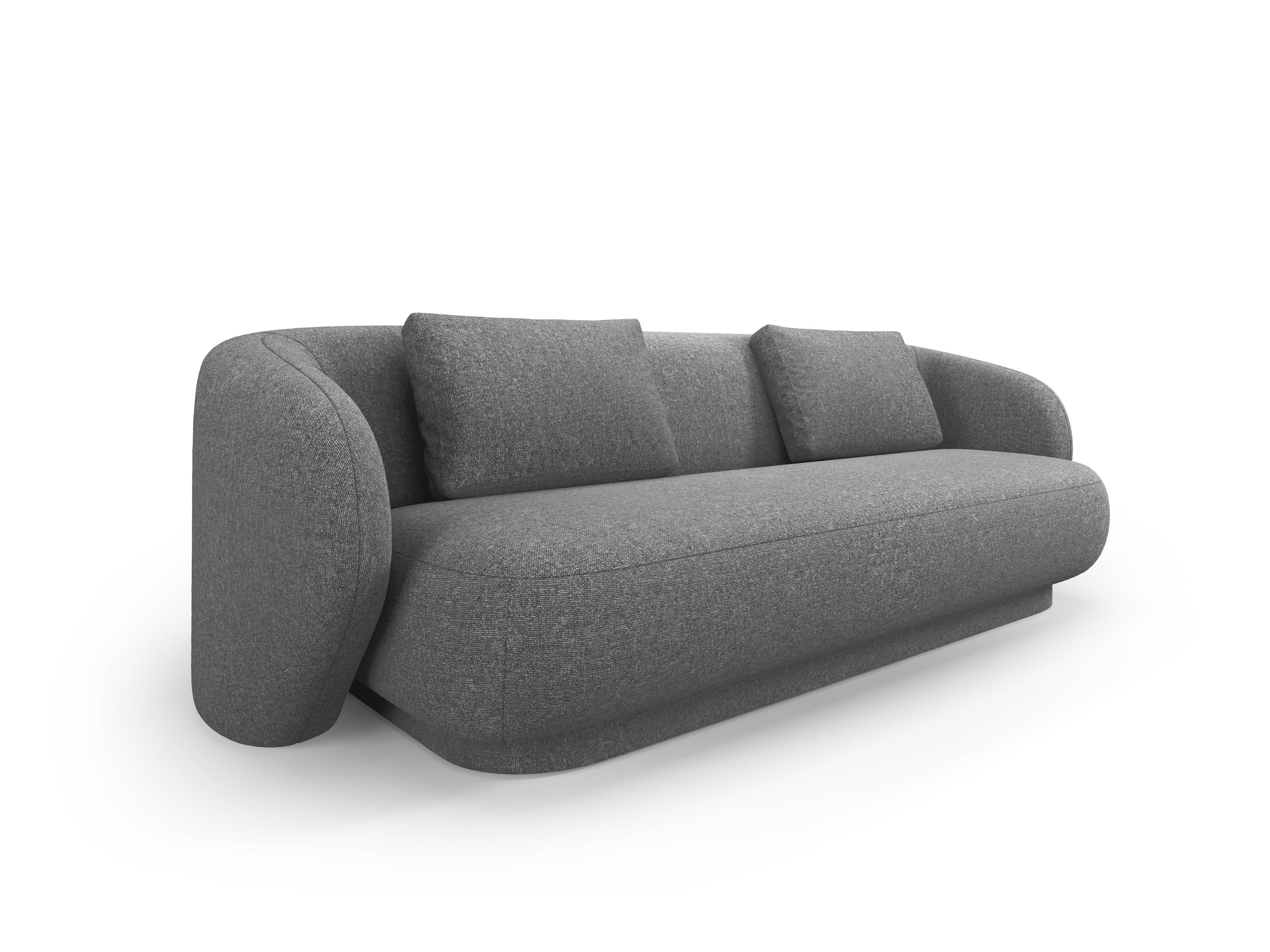 Sofa 3-osobowa CAMDEN ciemnoszary szenil Cosmopolitan Design    Eye on Design