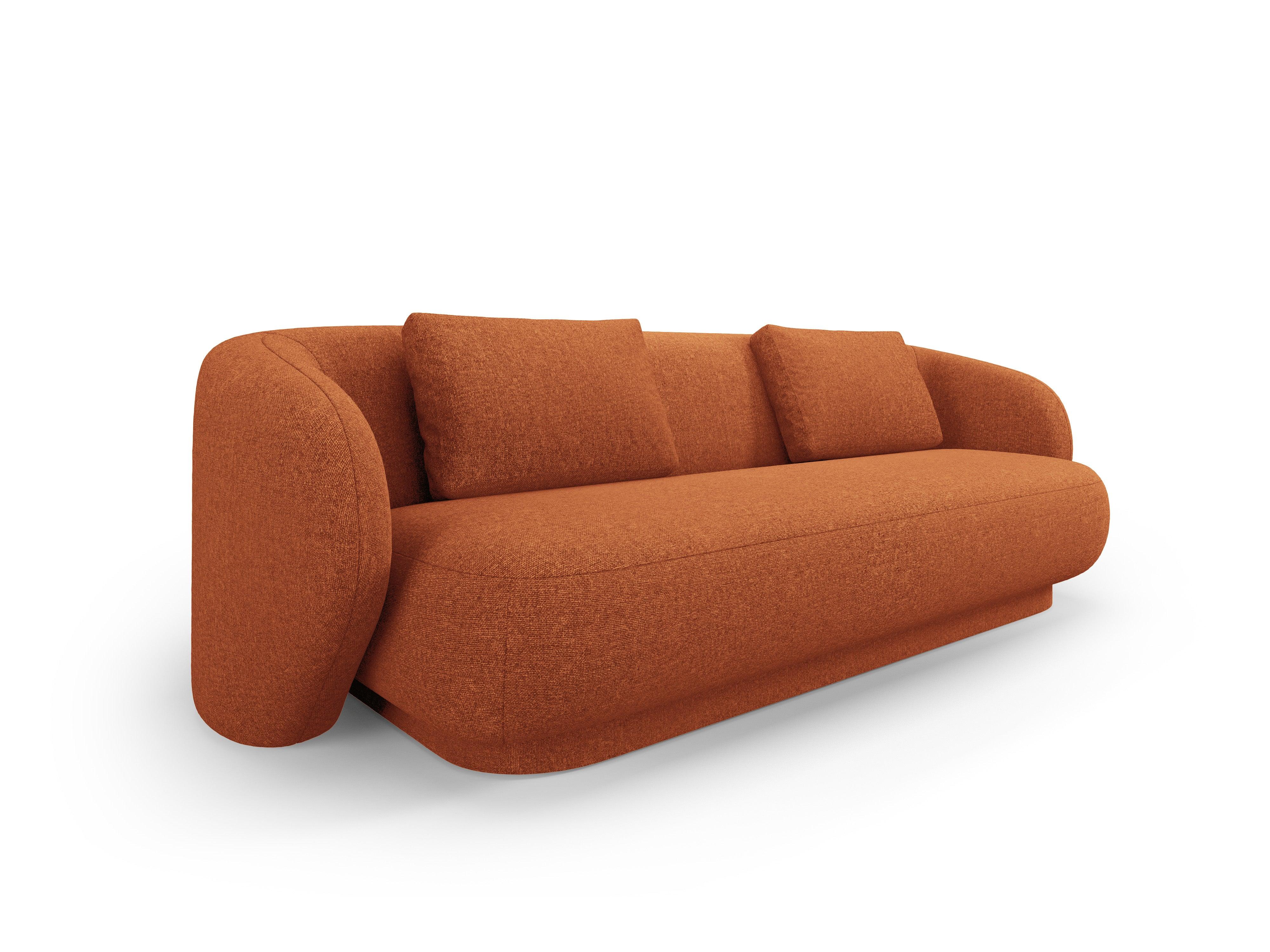 Sofa 3-osobowa CAMDEN terracotta szenil Cosmopolitan Design    Eye on Design