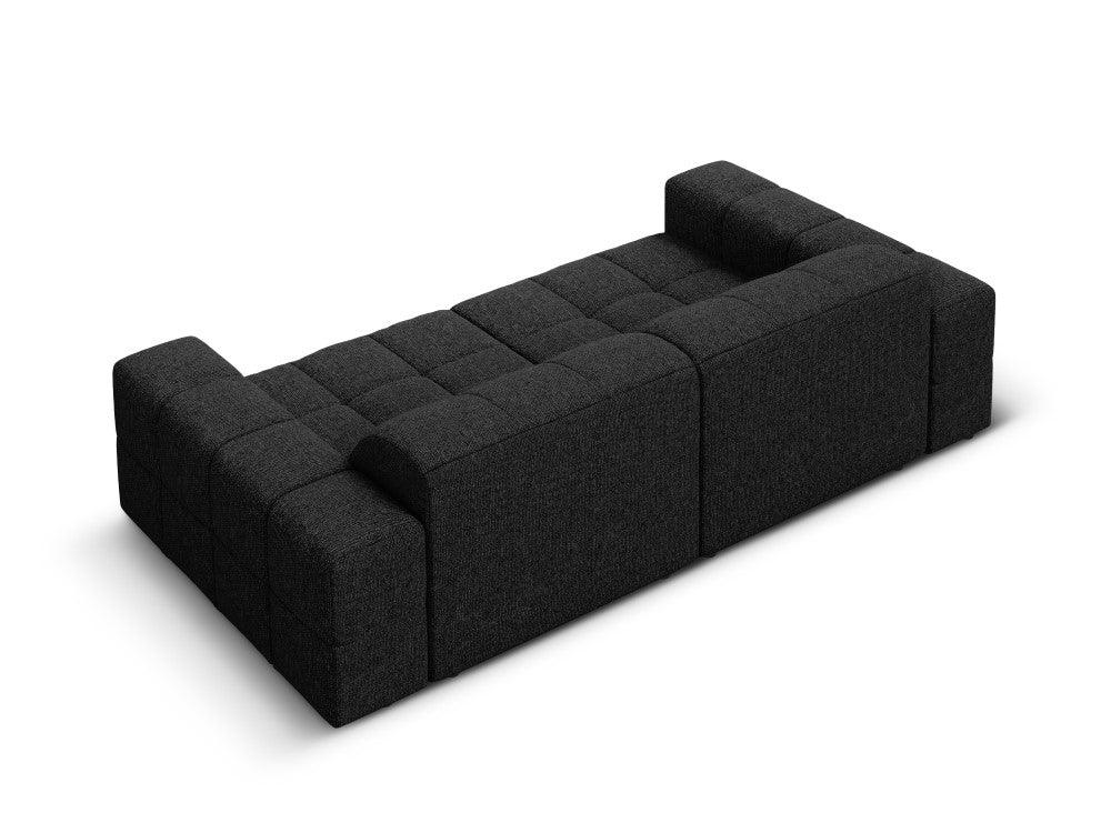 Sofa 3-osobowa CHICAGO czarny szenil Cosmopolitan Design    Eye on Design