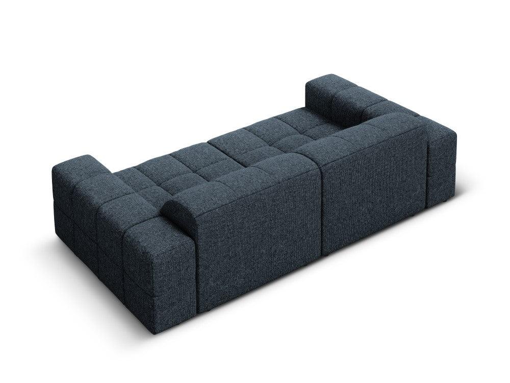 Sofa 3-osobowa CHICAGO niebieski szenil Cosmopolitan Design    Eye on Design