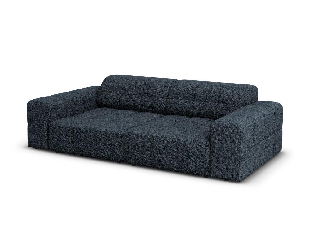 Sofa 3-osobowa CHICAGO niebieski szenil Cosmopolitan Design    Eye on Design