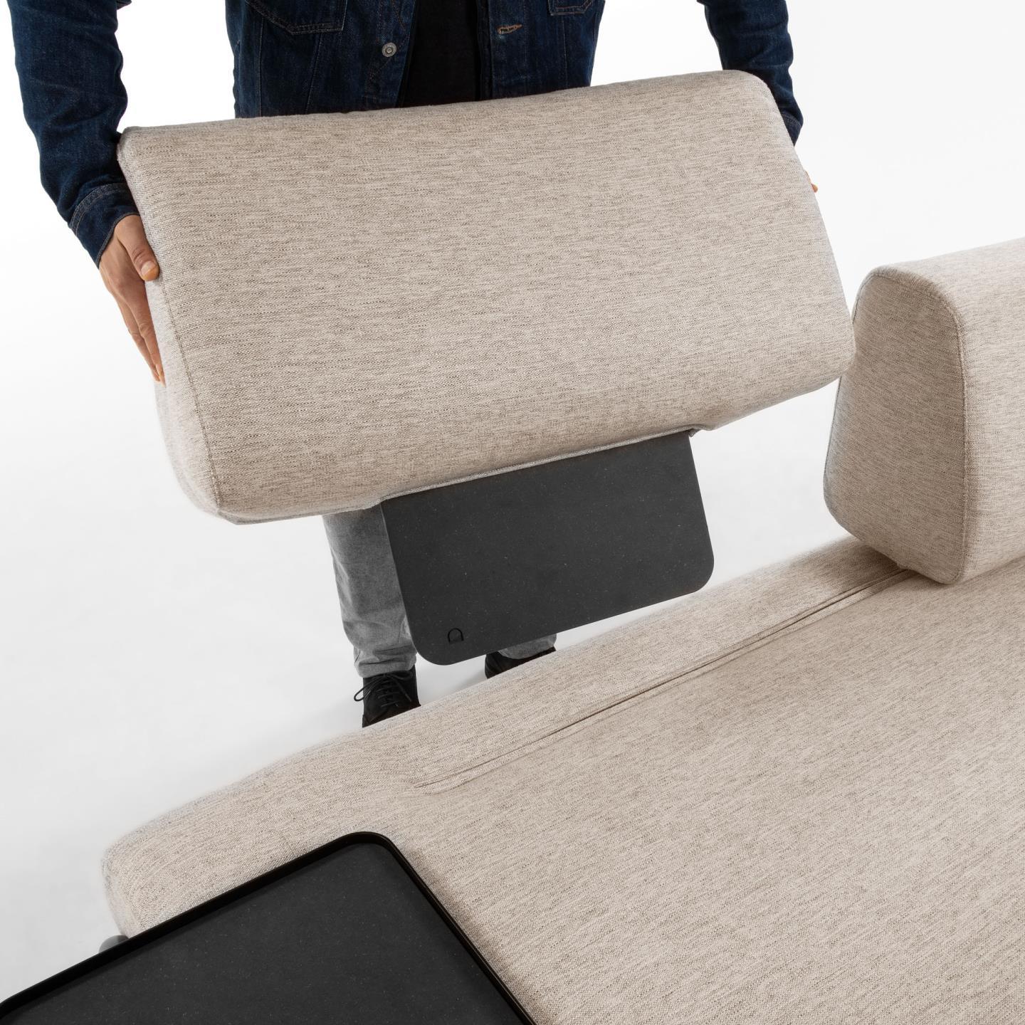 Sofa 3-osobowa COMPO beżowy La Forma    Eye on Design