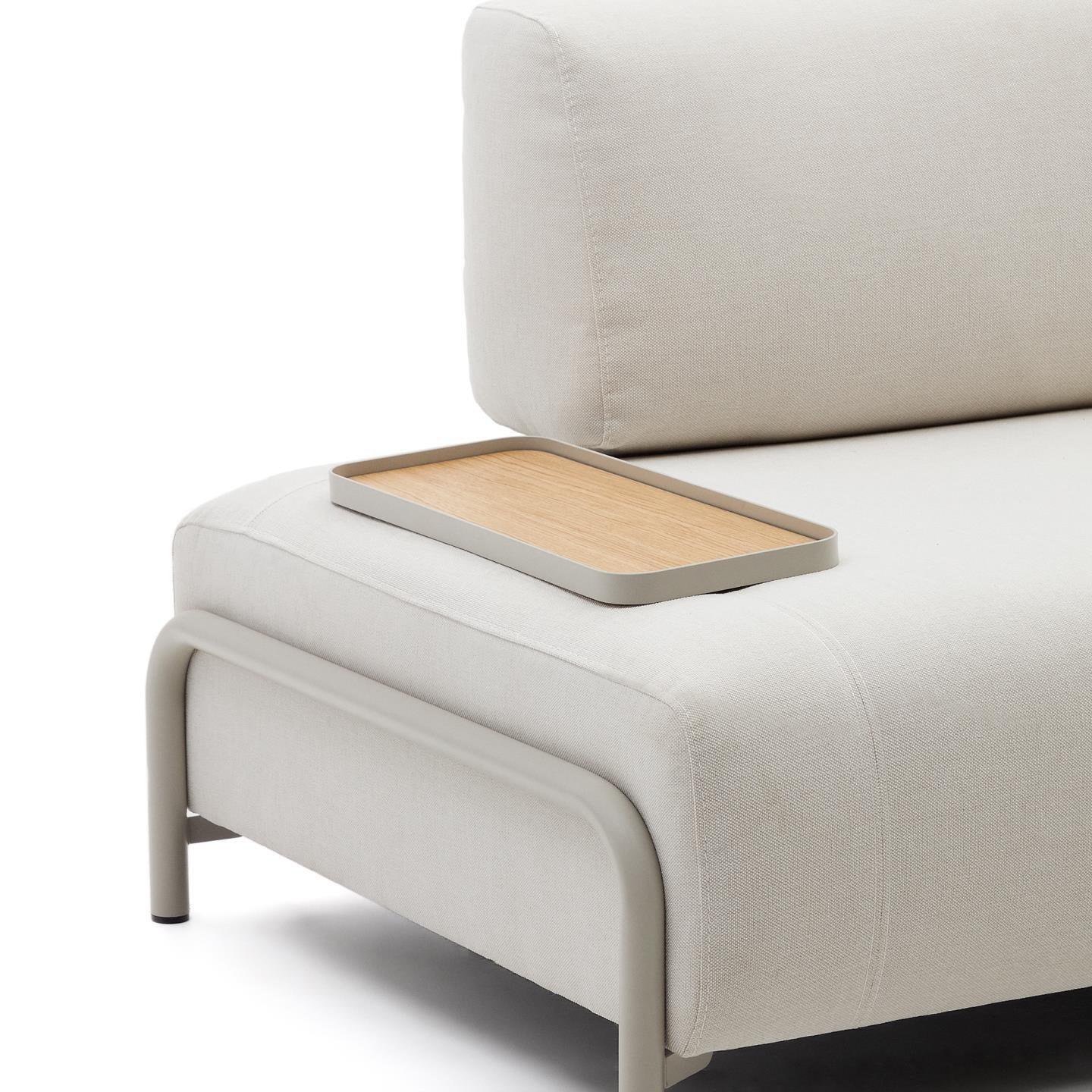 Sofa 3-osobowa COMPO beżowy szenil La Forma    Eye on Design