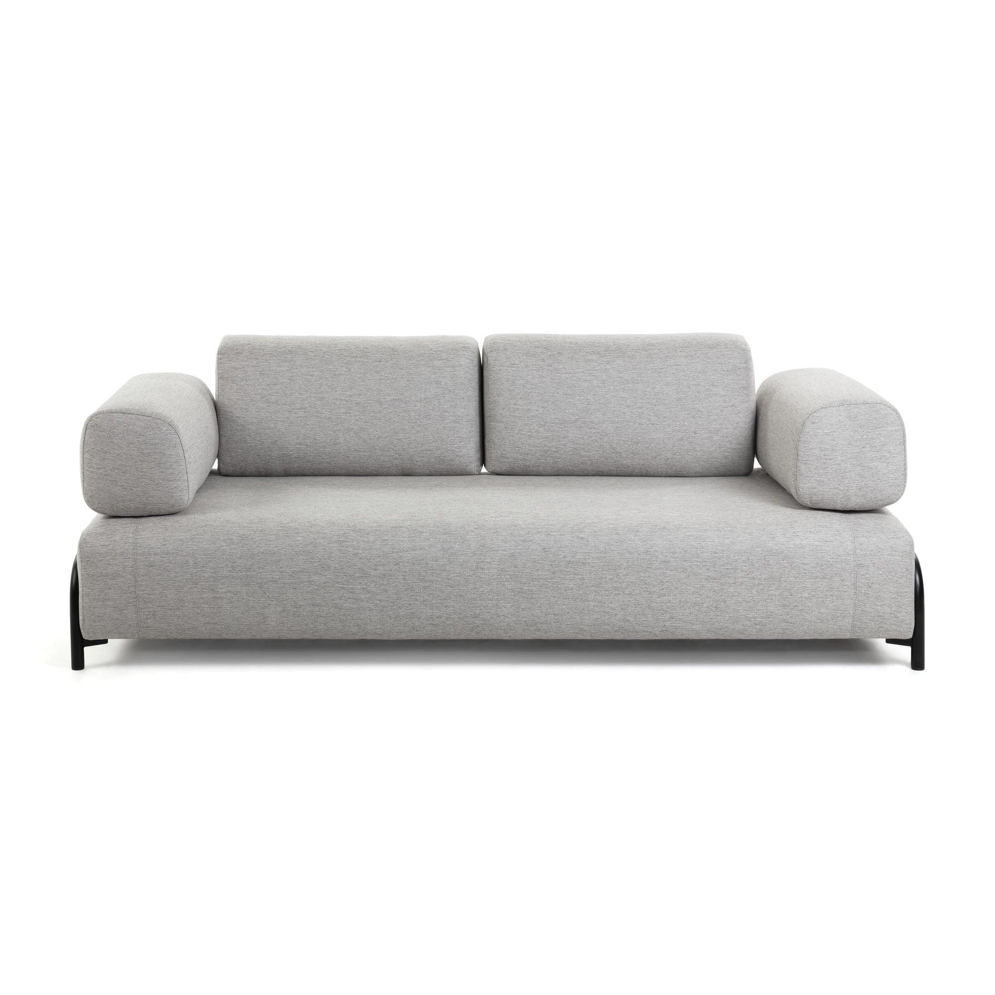 Sofa 3-osobowa COMPO jasnoszary La Forma Dwa   Eye on Design