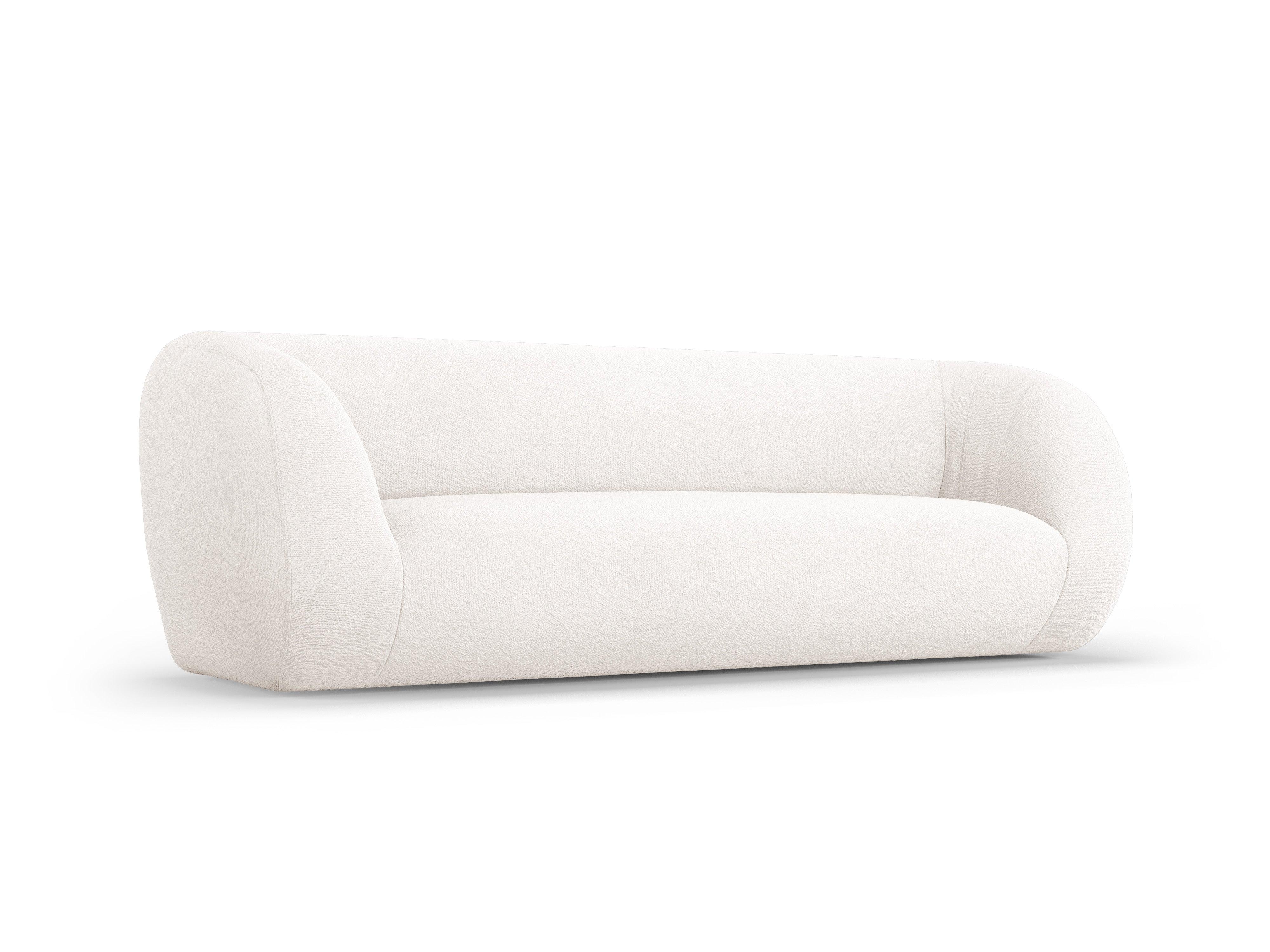 Sofa 3-osobowa ESSEN biały boucle Cosmopolitan Design    Eye on Design