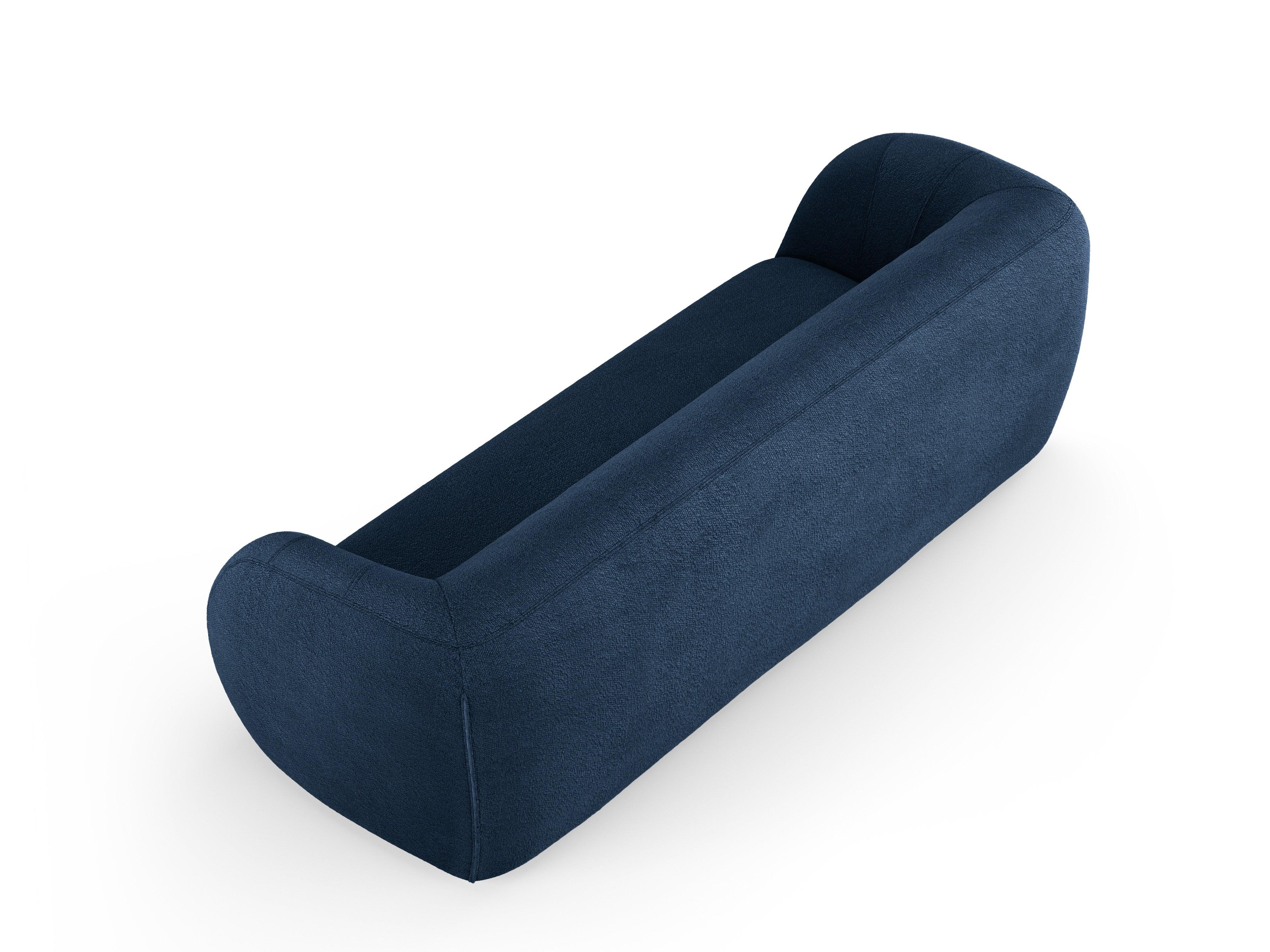 Sofa 3-osobowa ESSEN granatowy boucle Cosmopolitan Design    Eye on Design