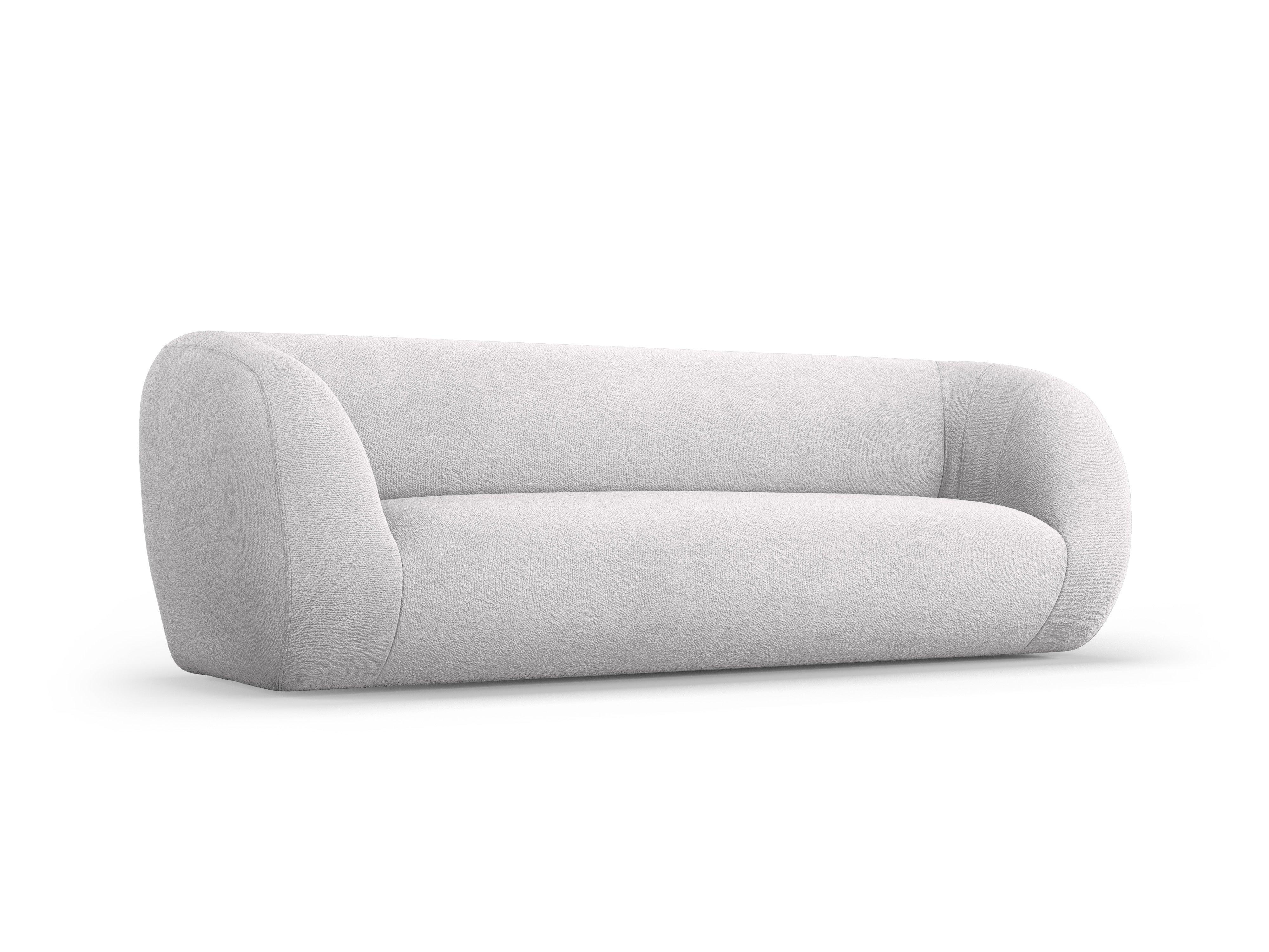 Sofa 3-osobowa ESSEN jasnoszary boucle Cosmopolitan Design    Eye on Design