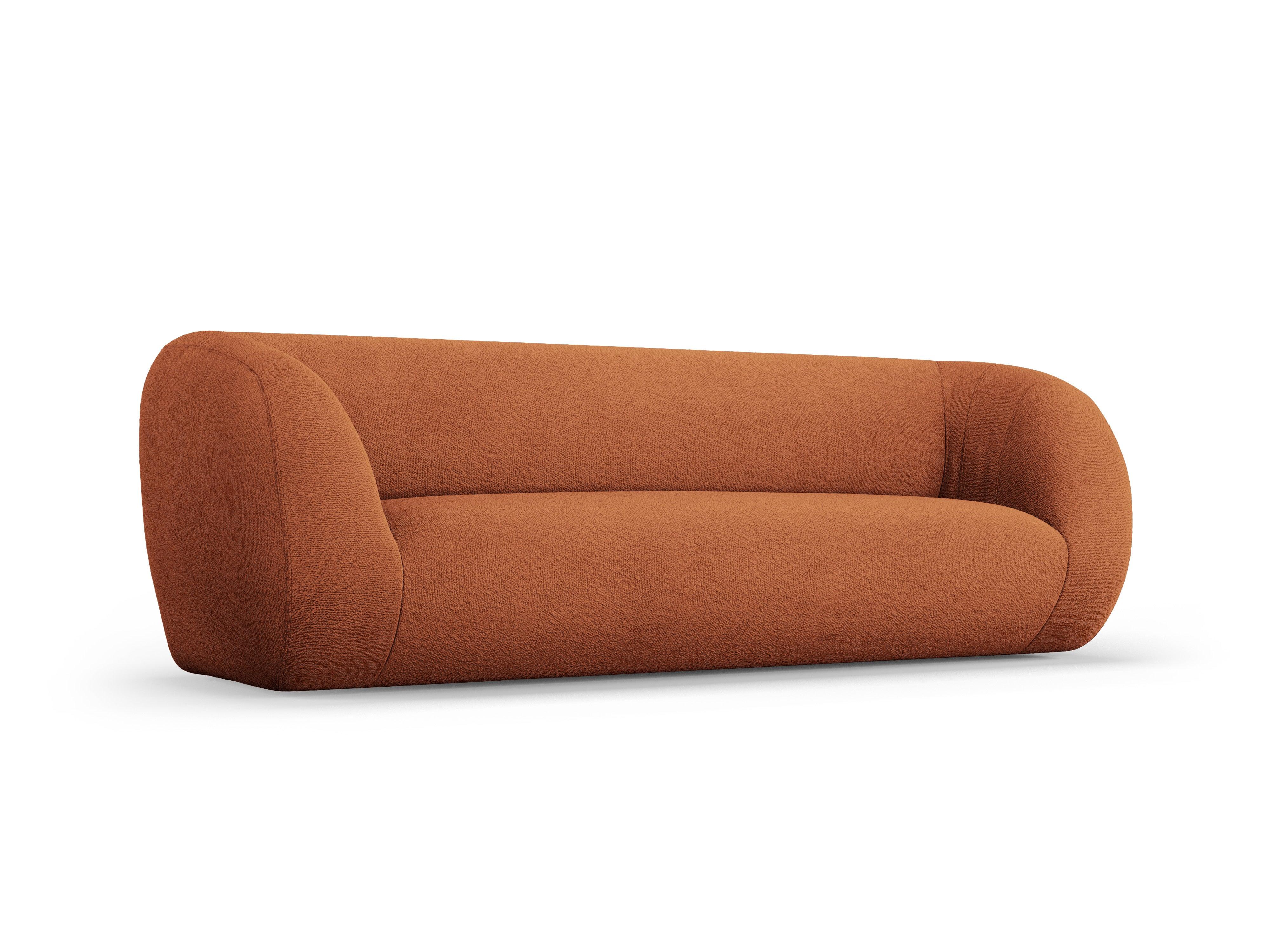 Sofa 3-osobowa ESSEN terracotta boucle Cosmopolitan Design    Eye on Design