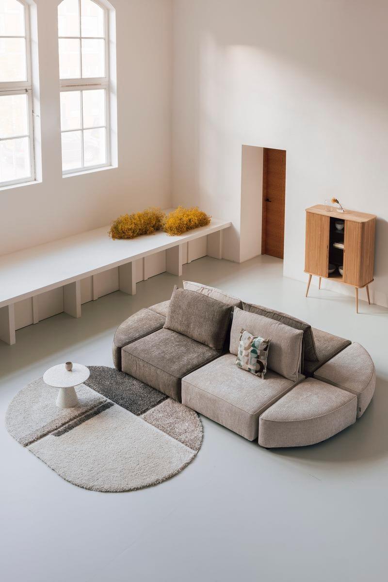 Sofa 3-osobowa HUNTER piaskowy Zuiver    Eye on Design