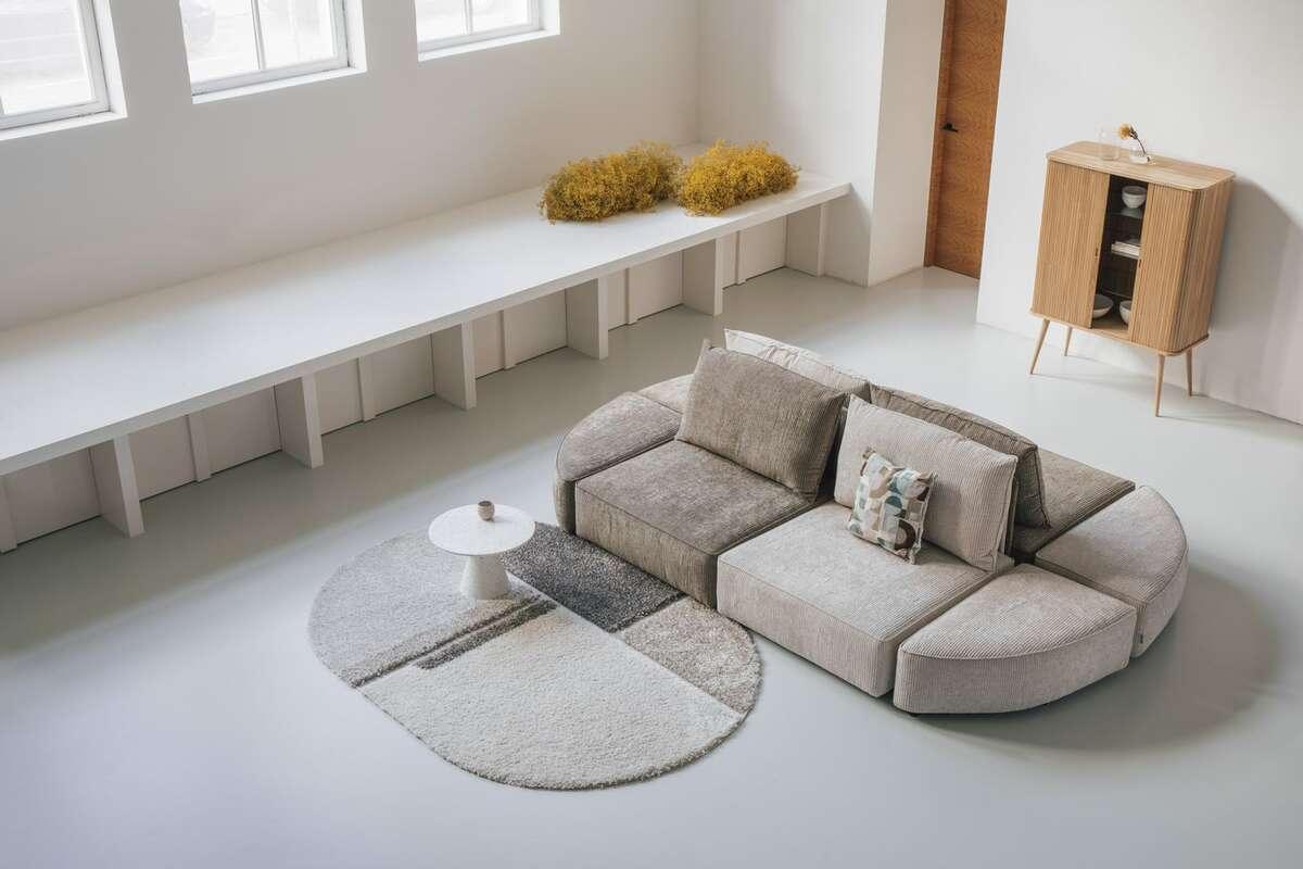 Sofa 3-osobowa HUNTER piaskowy Zuiver    Eye on Design