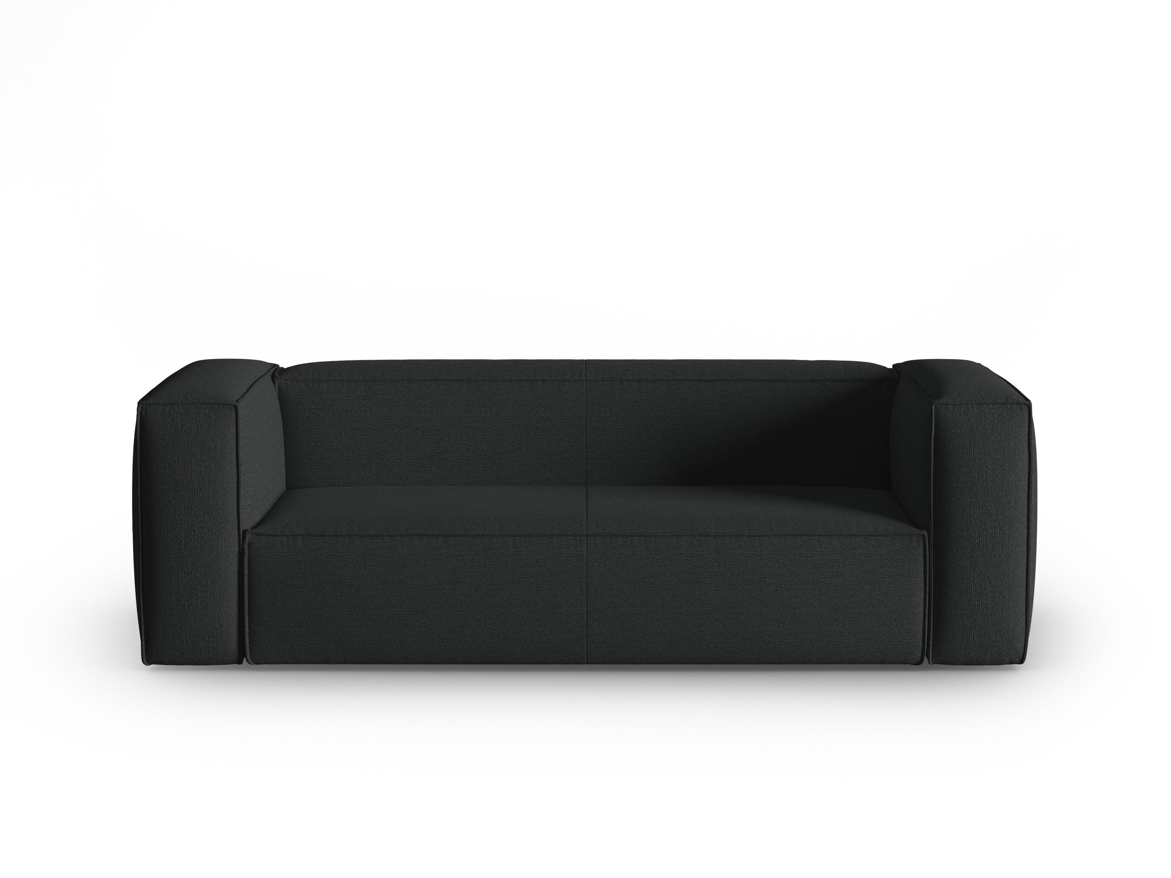 Sofa 3-osobowa MACKAY antracytowy boucle Cosmopolitan Design    Eye on Design