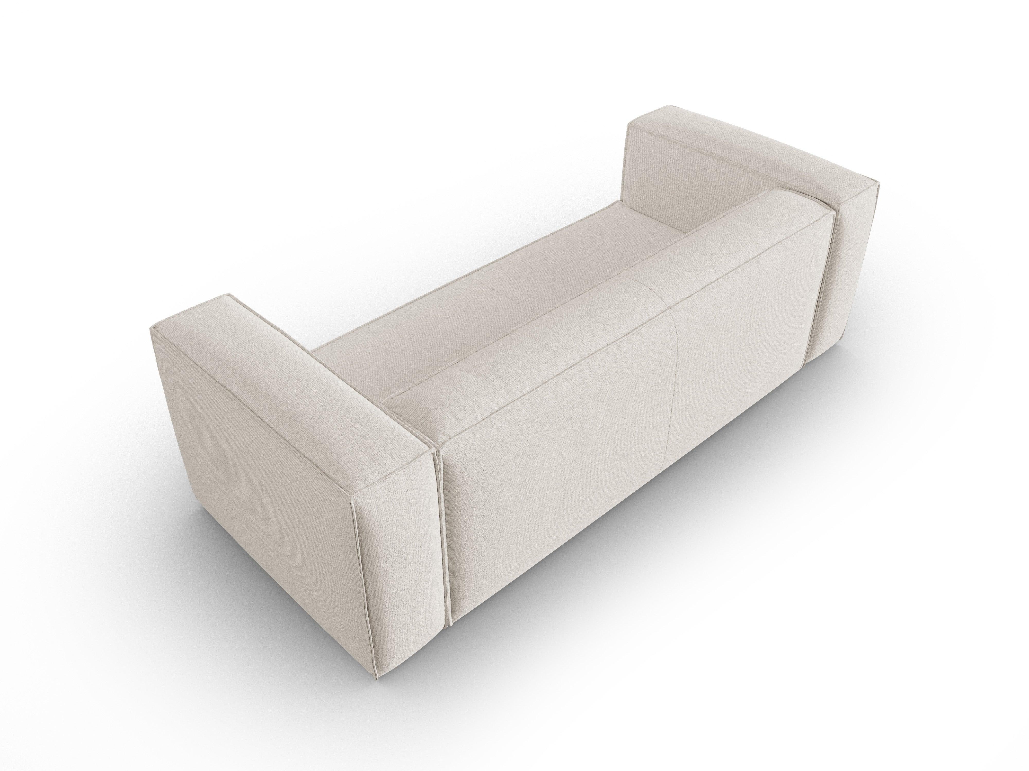 Sofa 3-osobowa MACKAY kość słoniowa boucle Cosmopolitan Design    Eye on Design