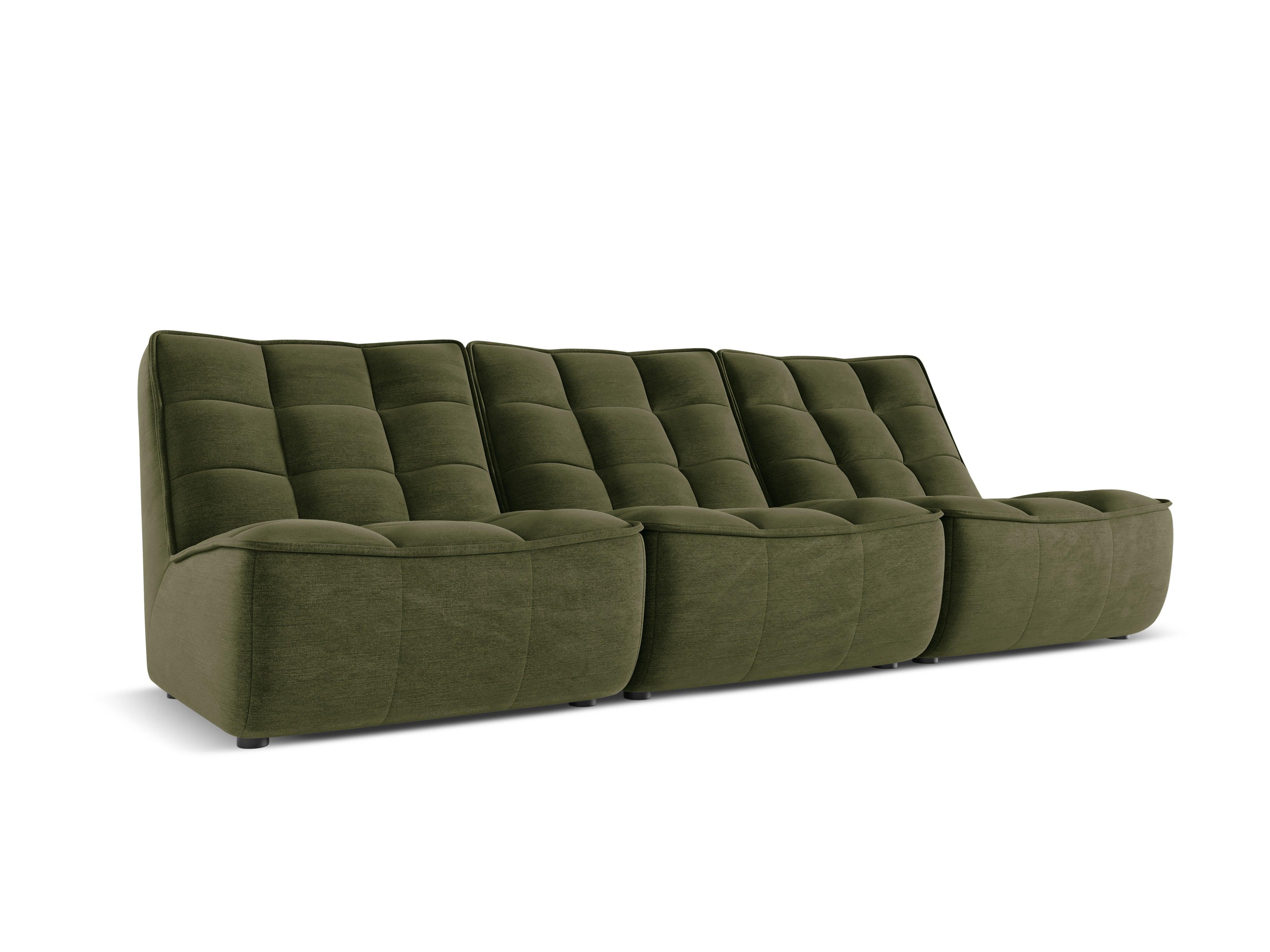 Sofa 3-osobowa MONI zielony Maison Heritage    Eye on Design