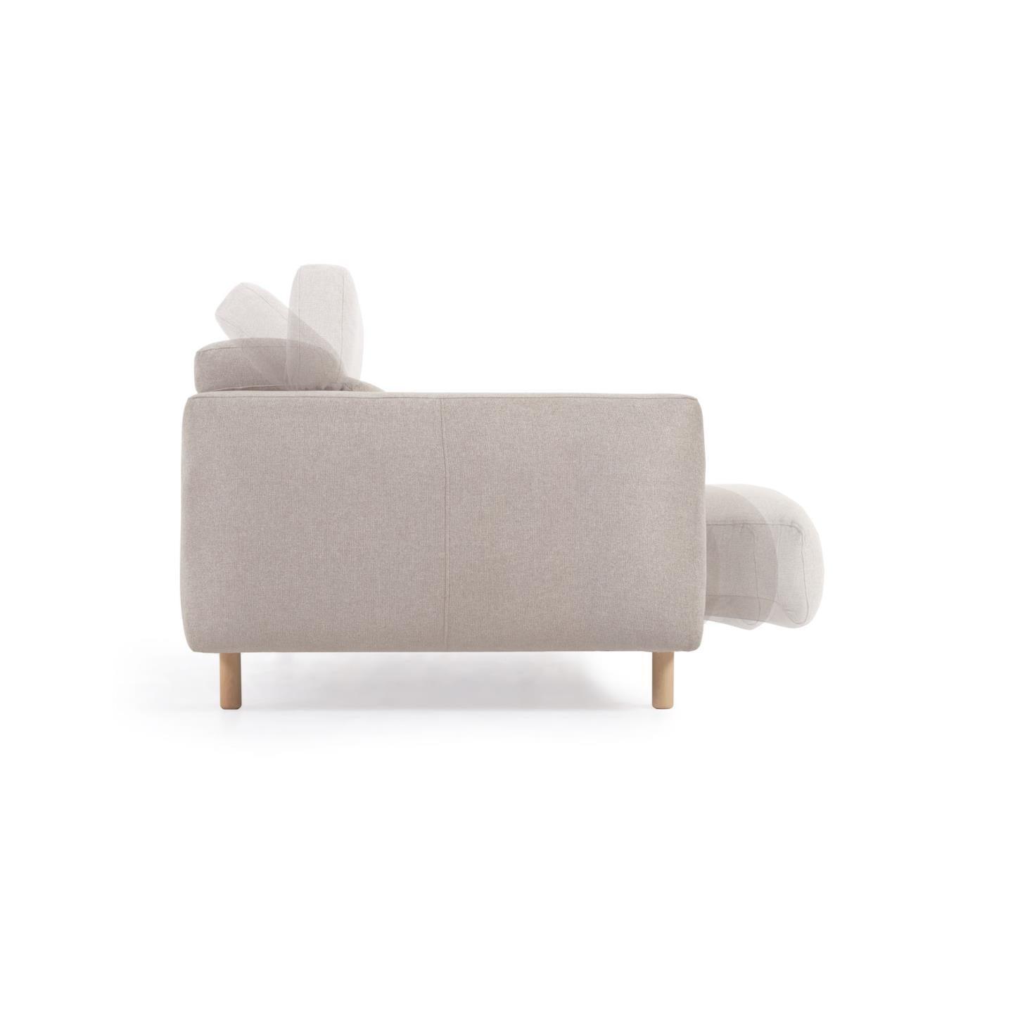 Sofa 3-osobowa SINGA beżowy La Forma    Eye on Design