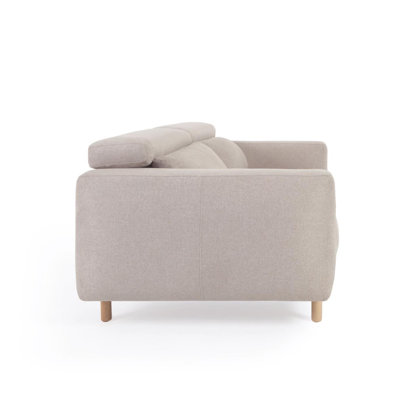 Sofa 3-osobowa SINGA beżowy La Forma    Eye on Design