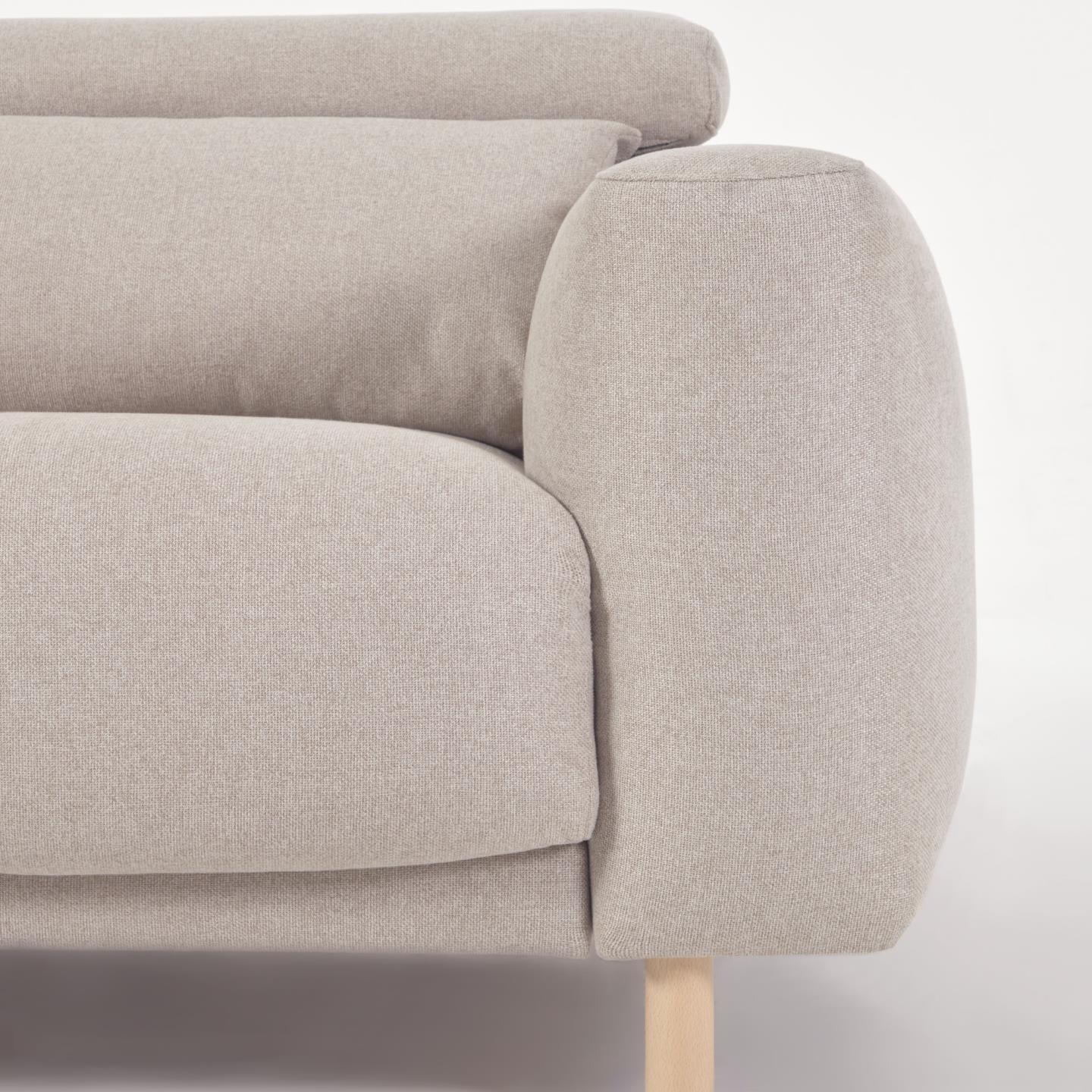 Sofa 3-osobowa SINGA beżowy La Forma    Eye on Design