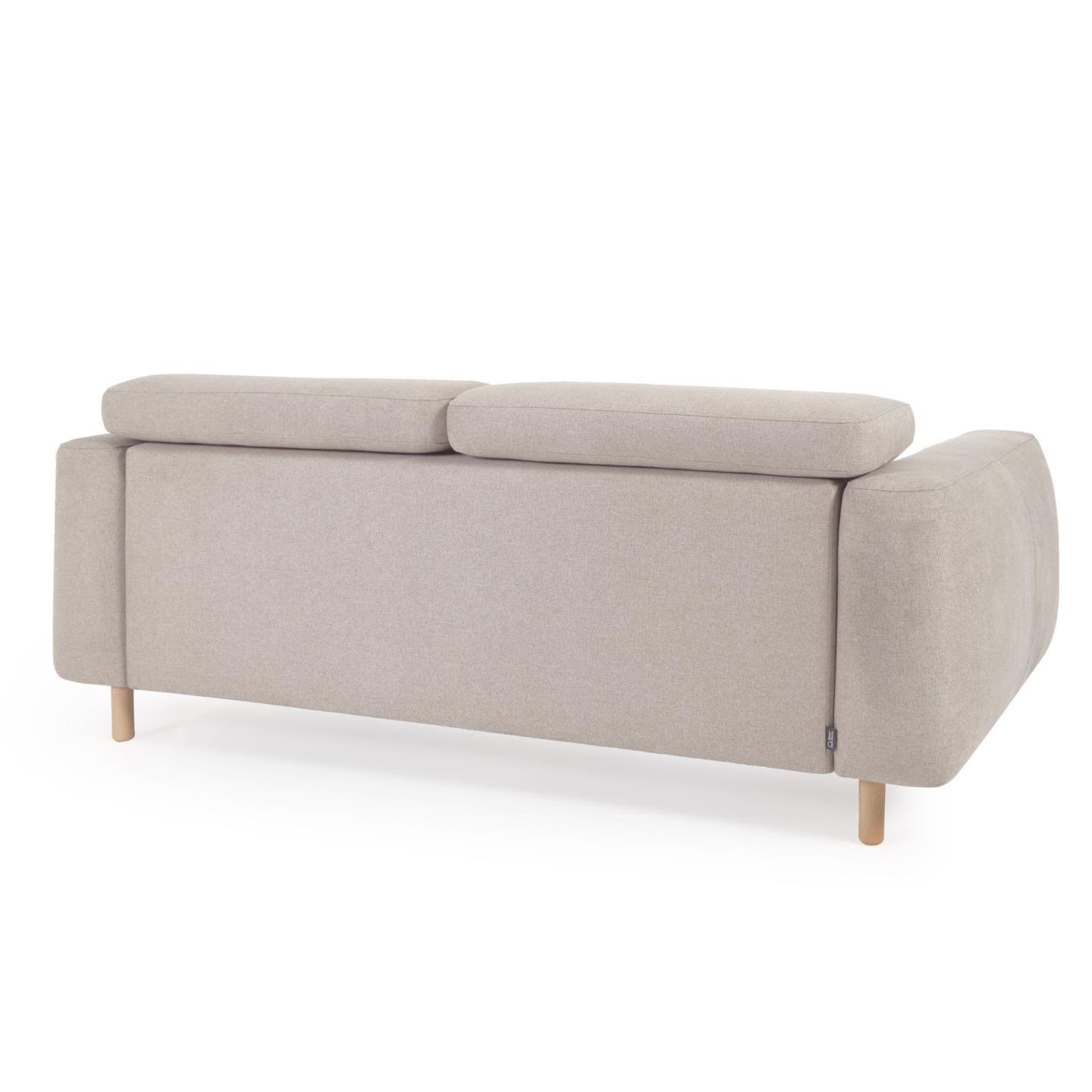 Sofa 3-osobowa SINGA beżowy La Forma    Eye on Design