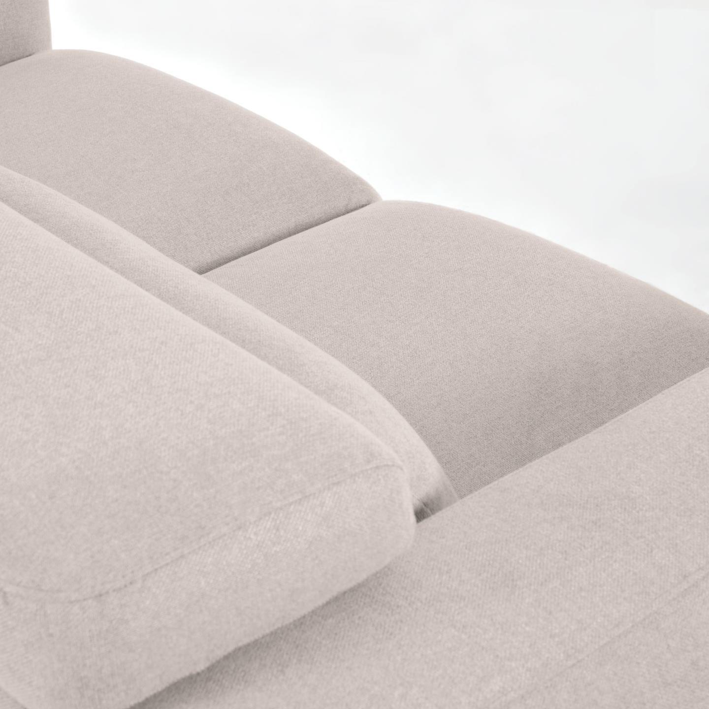Sofa 3-osobowa SINGA piaskowy La Forma    Eye on Design