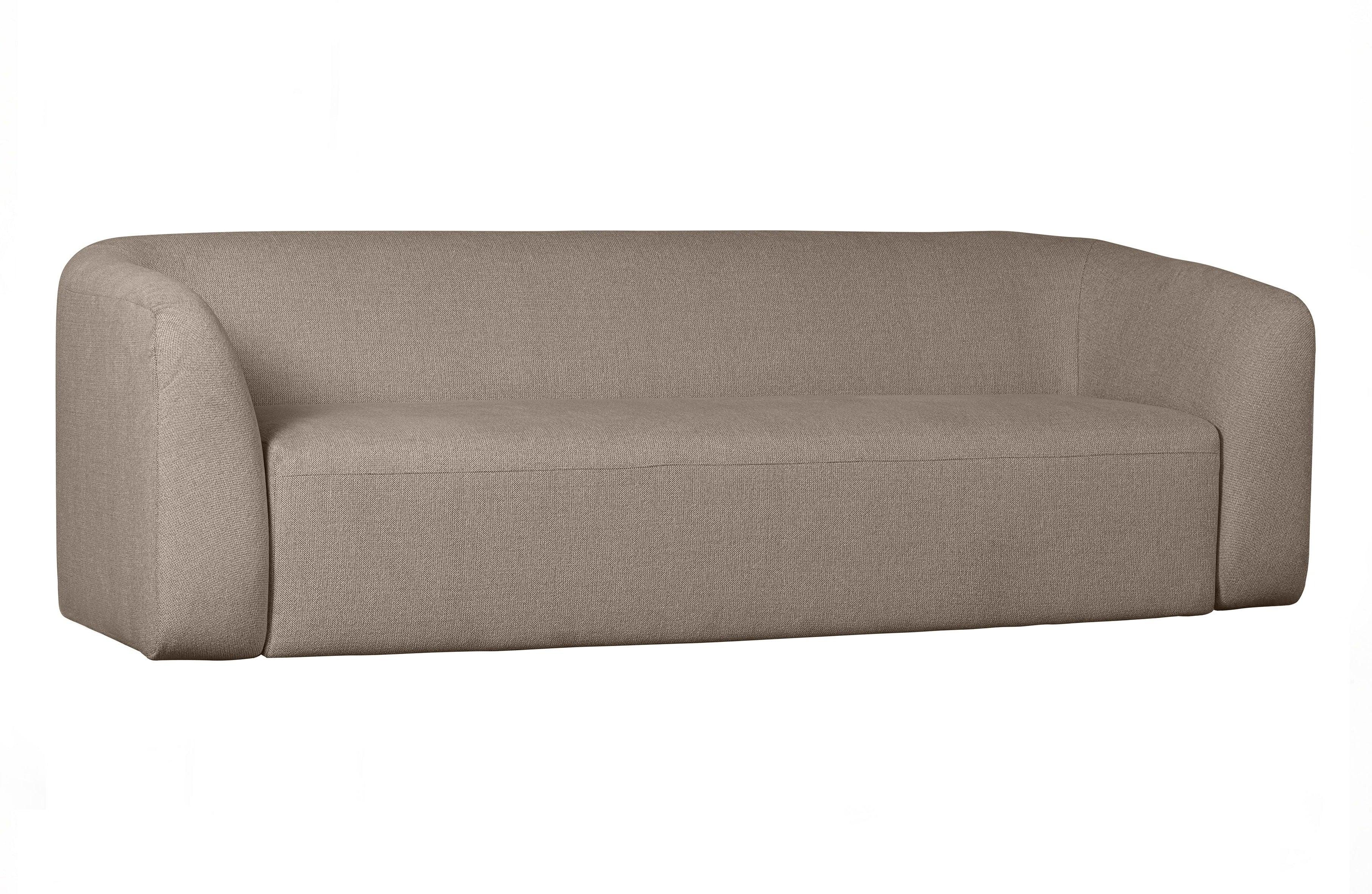 Sofa 3-osobowa SLOPING melanż brązowy Be Pure    Eye on Design