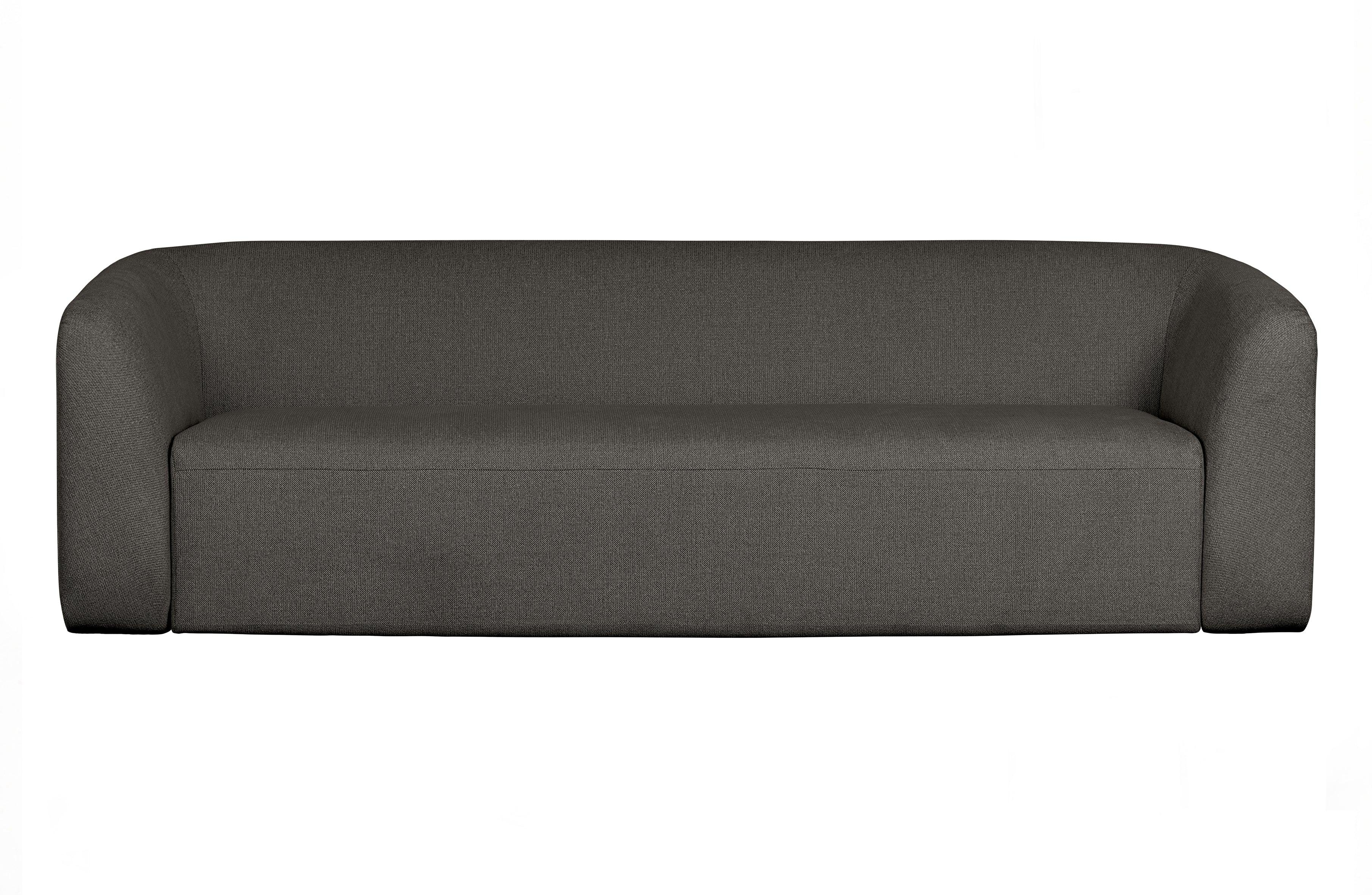 Sofa 3-osobowa SLOPING melanż czarny Be Pure    Eye on Design